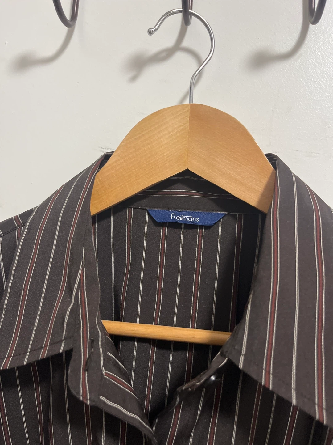 Reitmans Striped 3/4 Sleeve Blouse - photo 2
