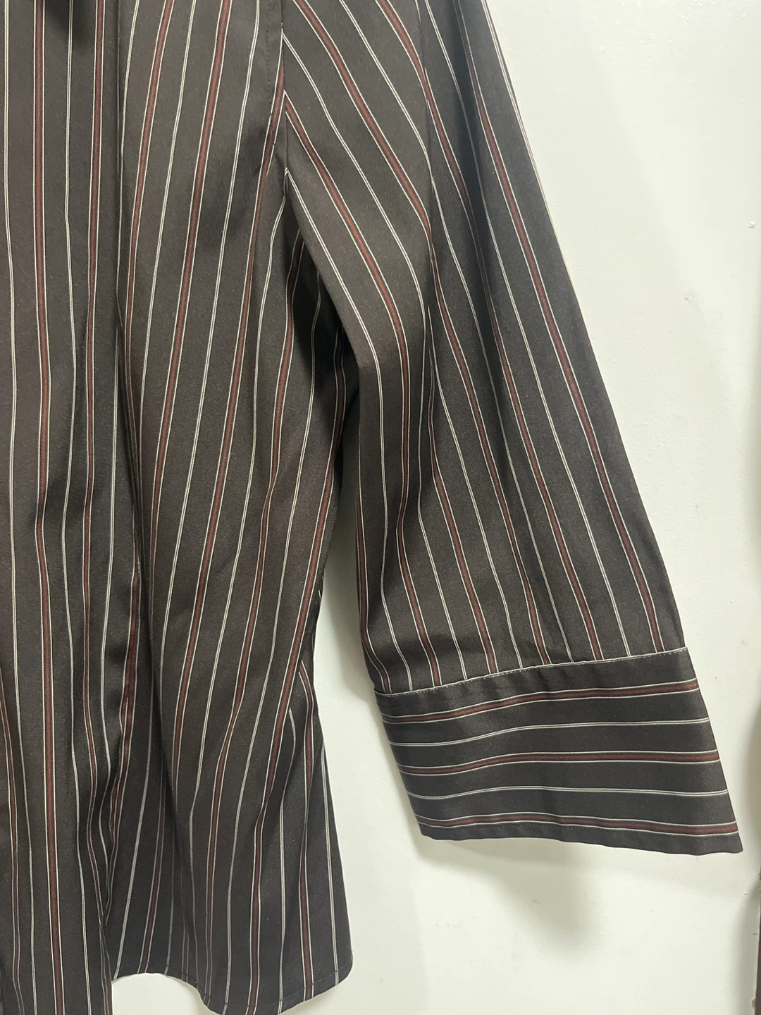 Reitmans Striped 3/4 Sleeve Blouse - photo 3
