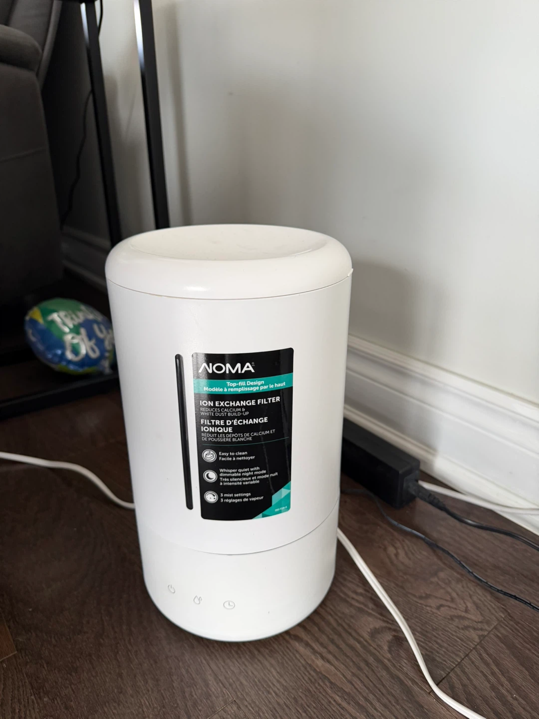 NOMA ION exchange filter humidifier.