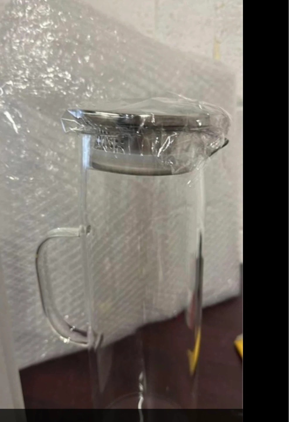 1.5 L Glass Pitcher with Lid and Handle