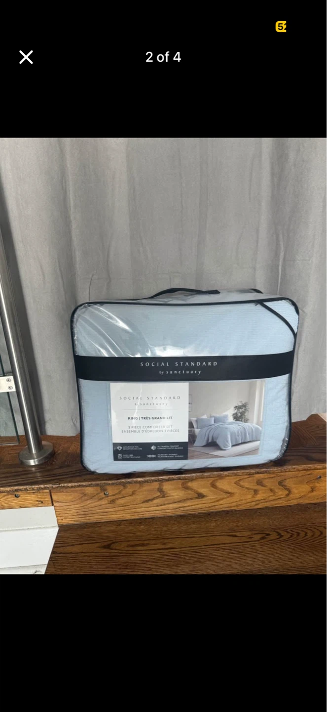 Sanctuary Social Standard King Comforter Set