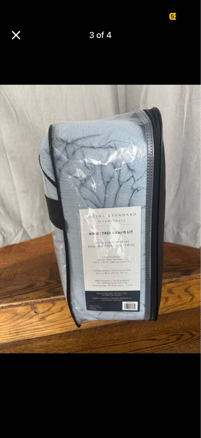 Sanctuary Social Standard King Comforter Set - photo 2