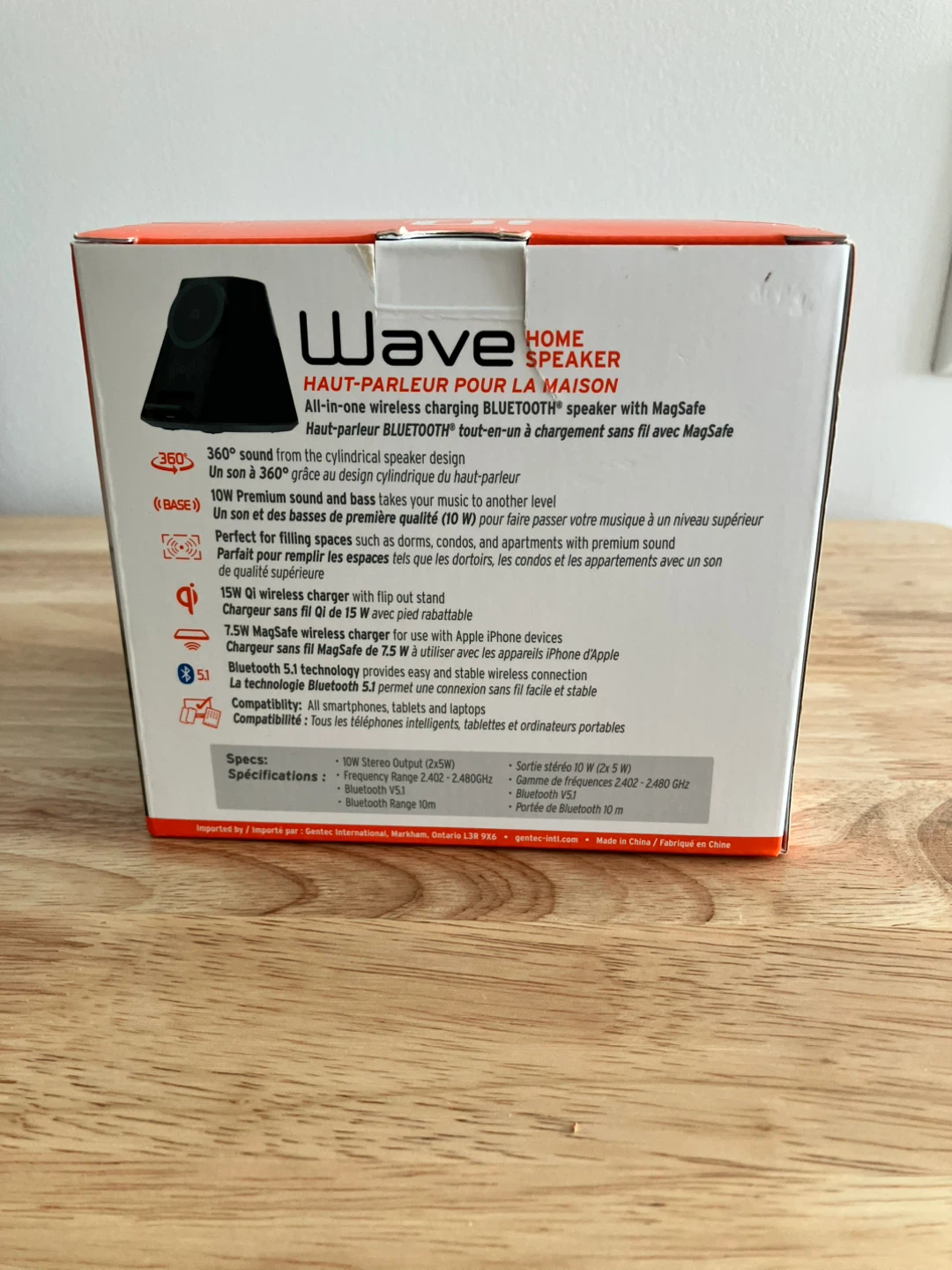 iQ Wave Home Speaker with MagSafe & 15W Wireless Charger - photo 4