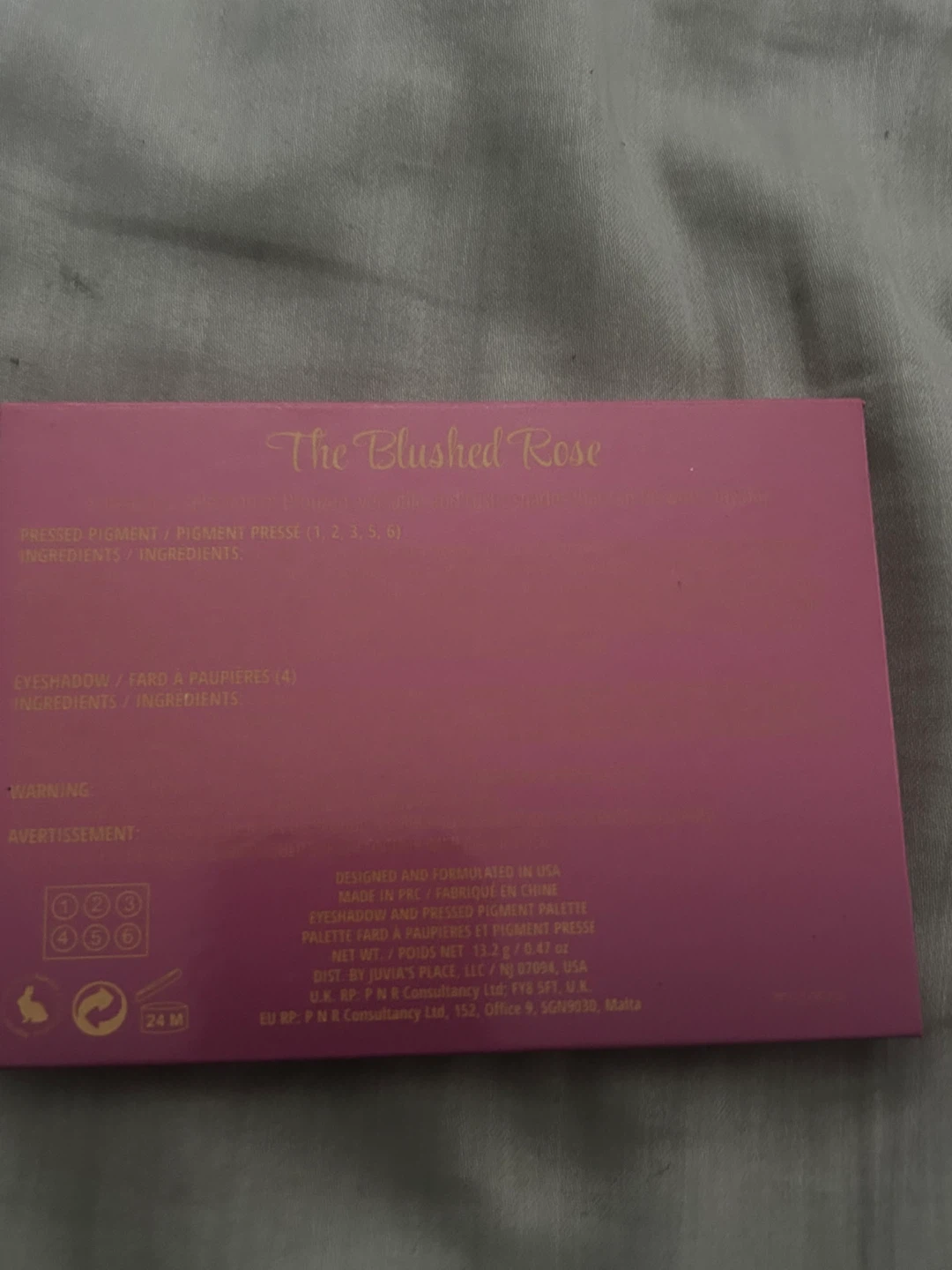 Juvia's Place The Blushed Rose Eyeshadow Palette - photo 3