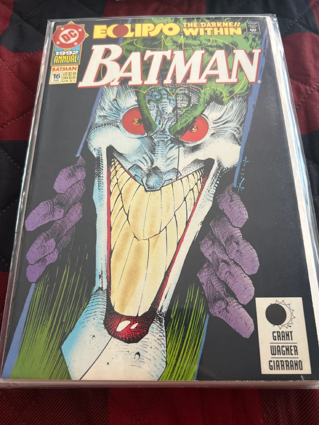 Batman Annual #16 The Eclipse Within Comic Book 1992