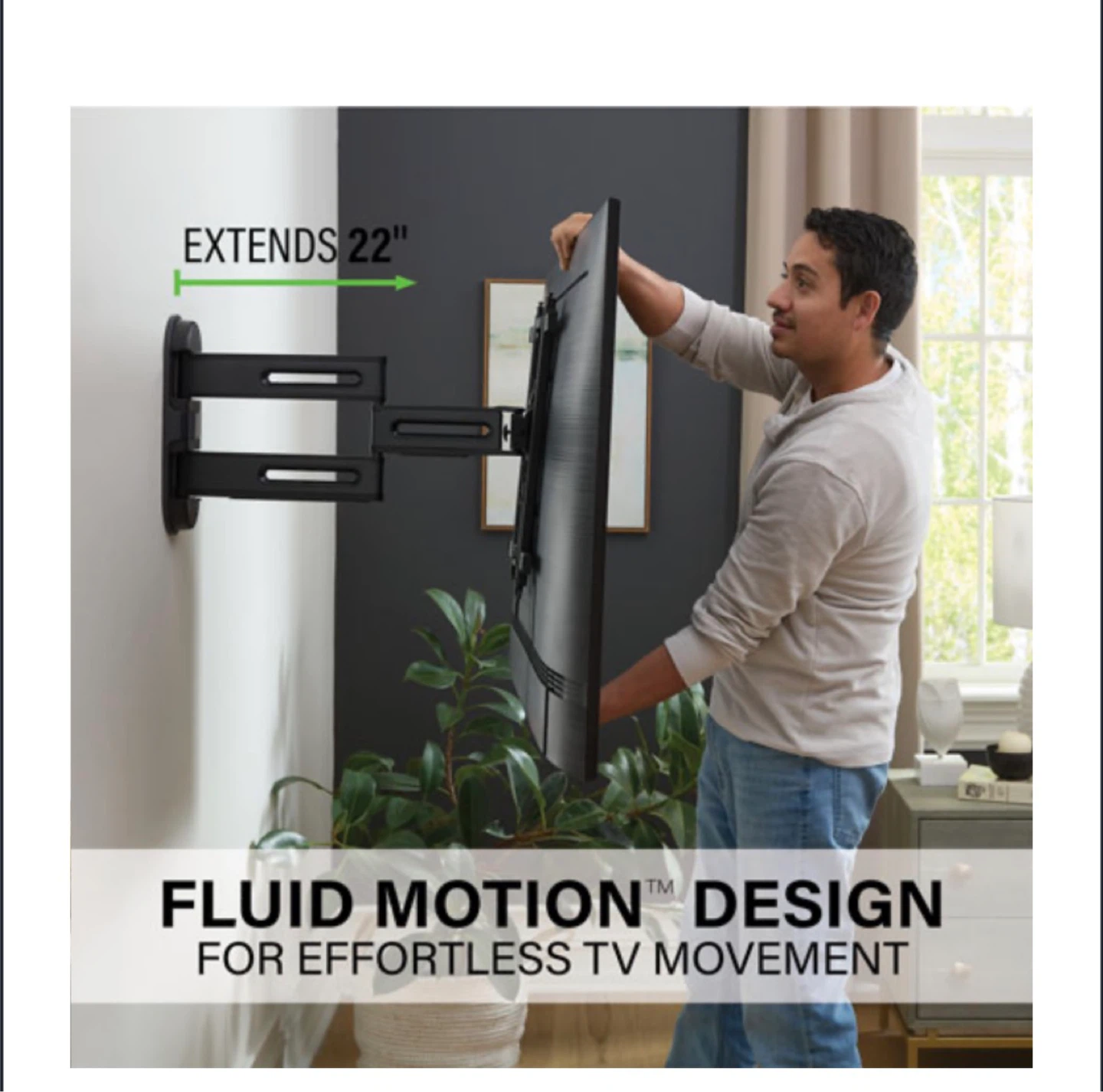 BNIB Sanus Elite Advanced Full-Motion TV Wall Mount - photo 3