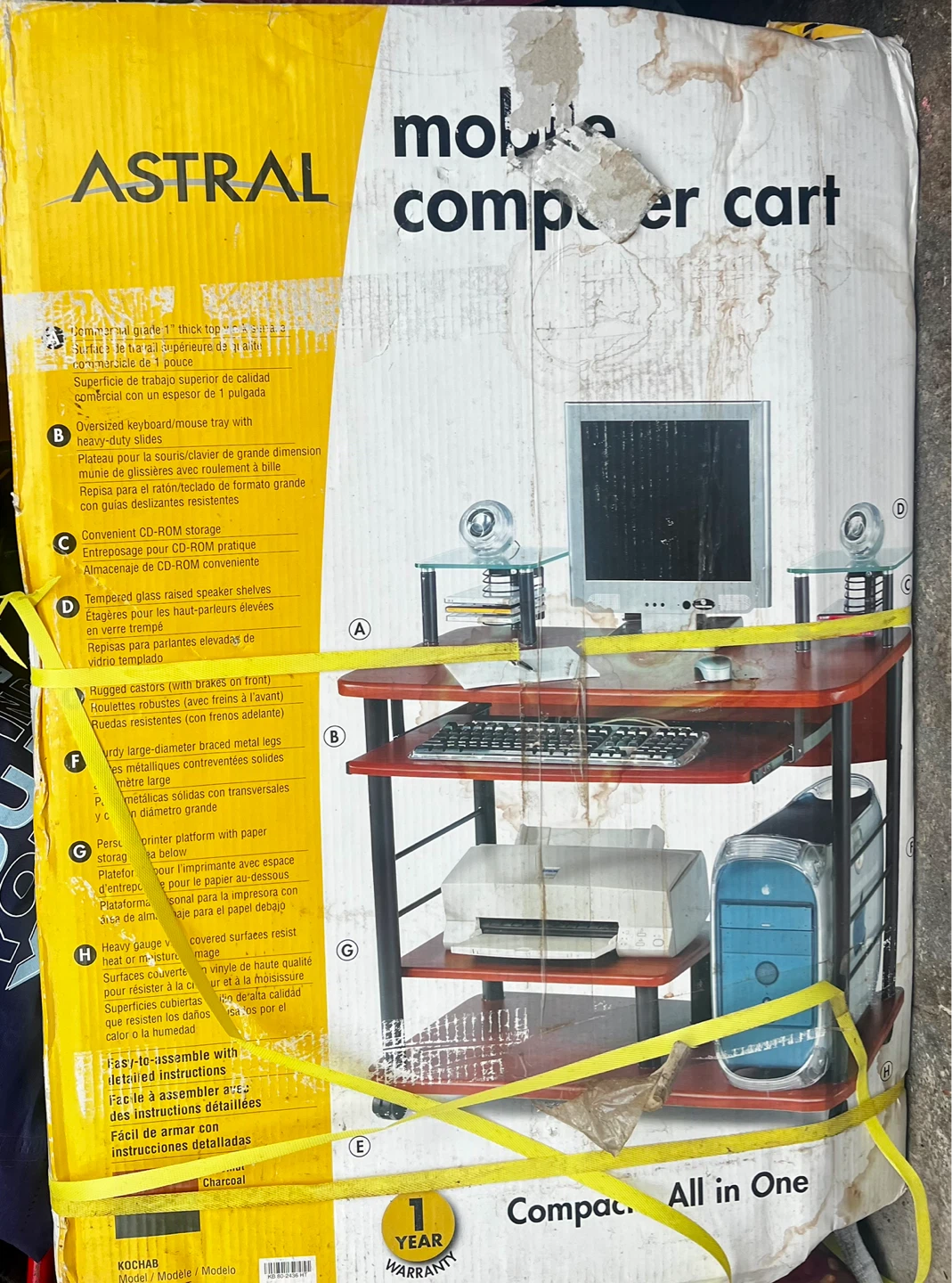 ASTRAL Mobile Computer Cart