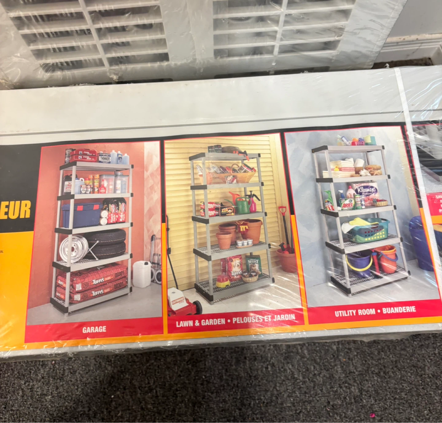 WorkForce 5 Shelf Storage Unit - 18" Deep