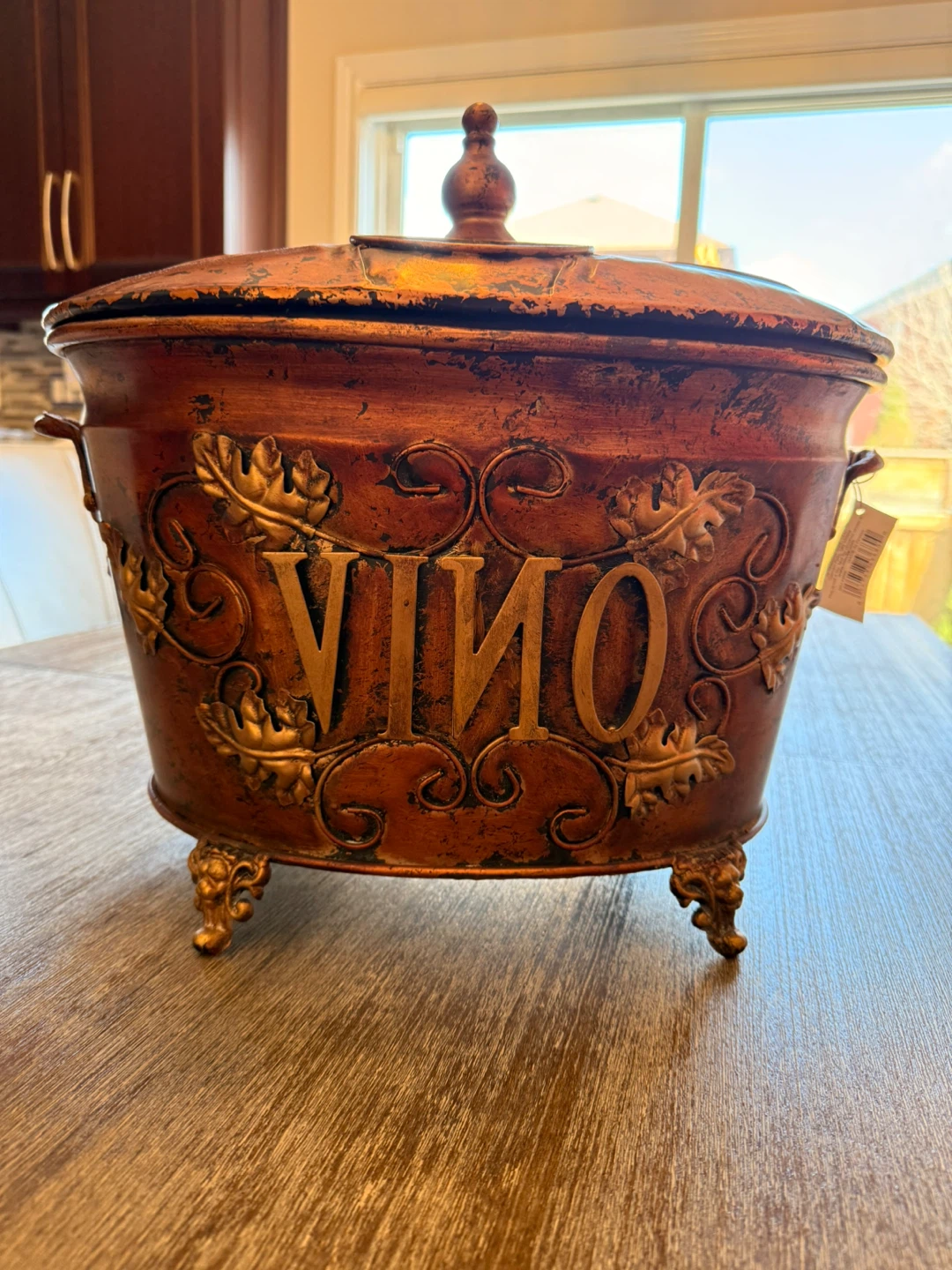 "VINO" Metal Wine Bottle Holder Organizer