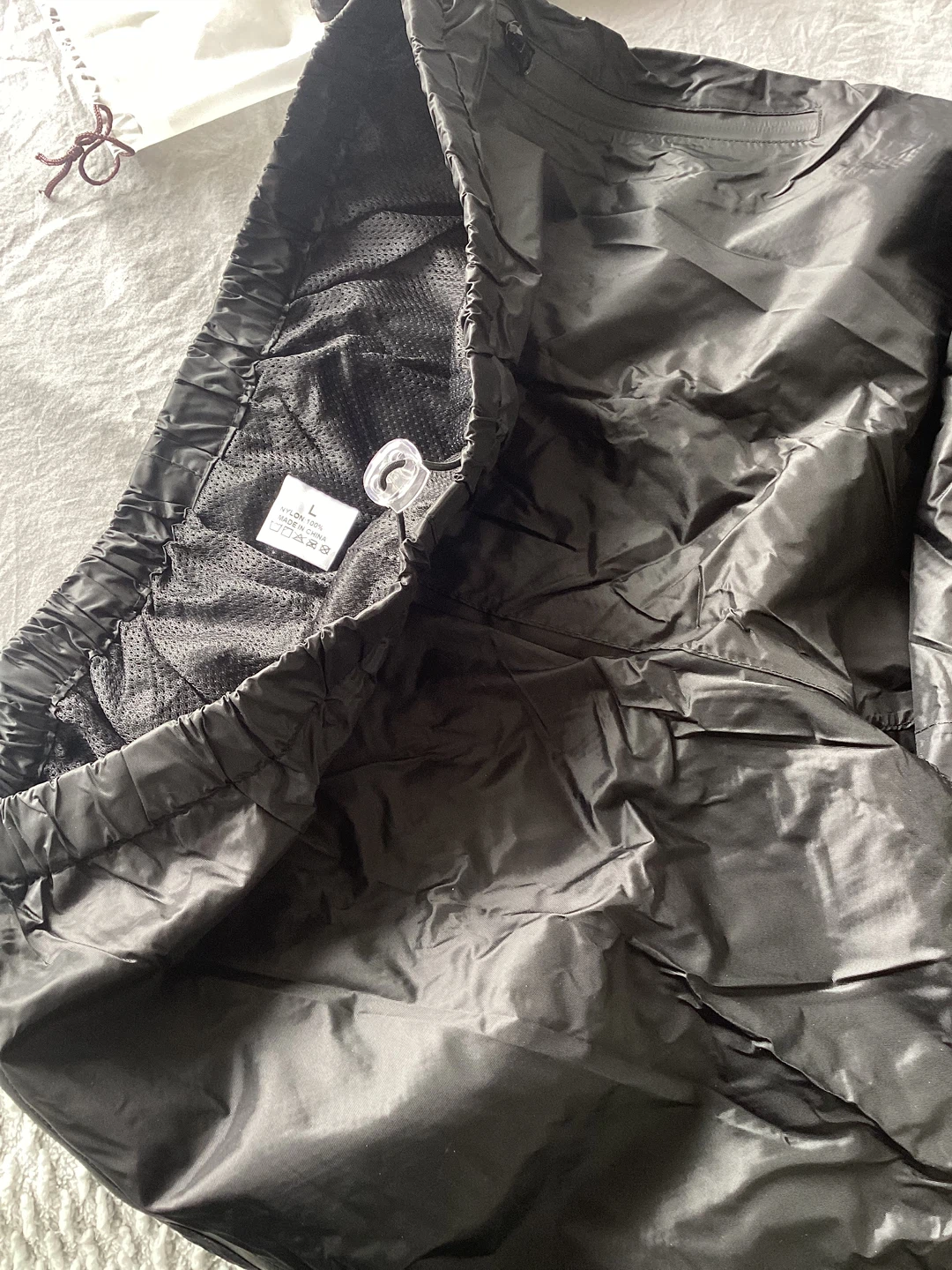 New Men's Waterproof Large Rain Over Trousers - Black, Large - photo 2