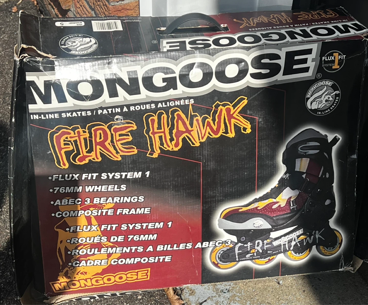 Mongoose Fire Hawk In-Line Skates