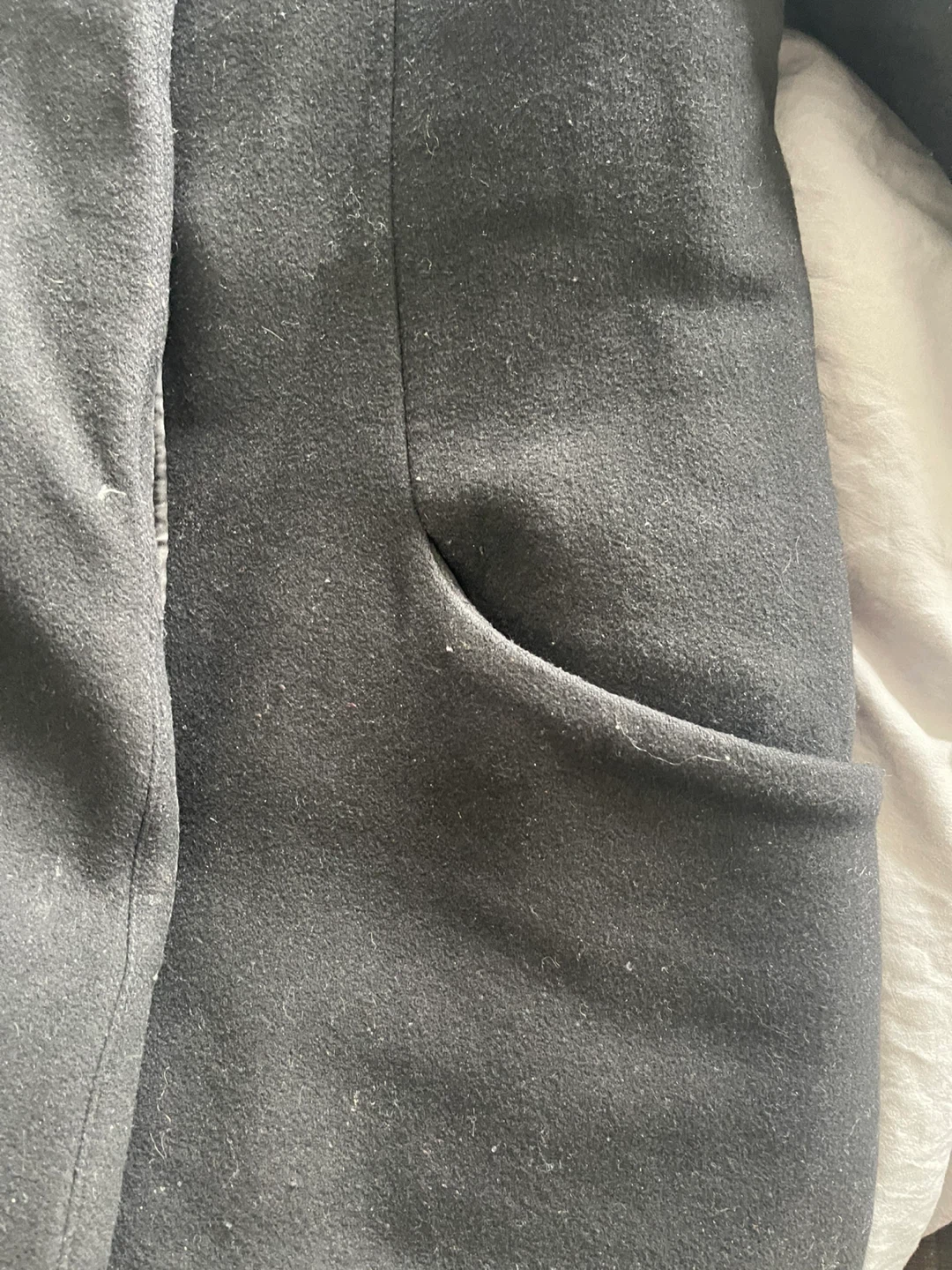 Aritzia (Wilfred) black wool coat - photo 2
