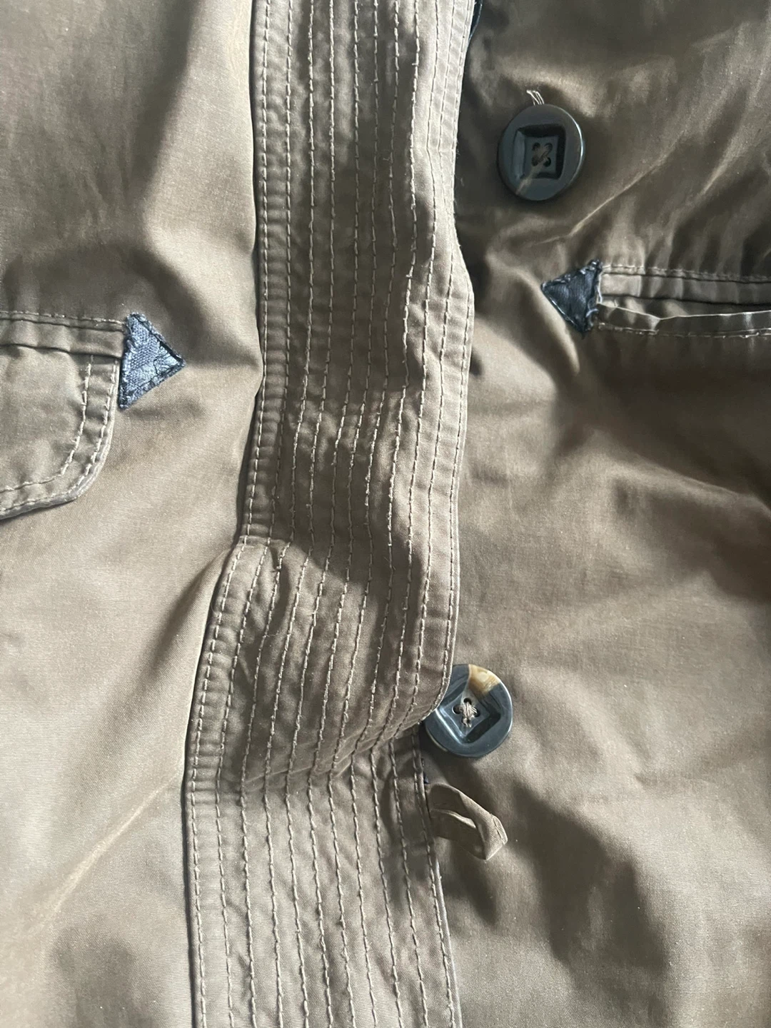 Brown winter-weight coat - photo 3