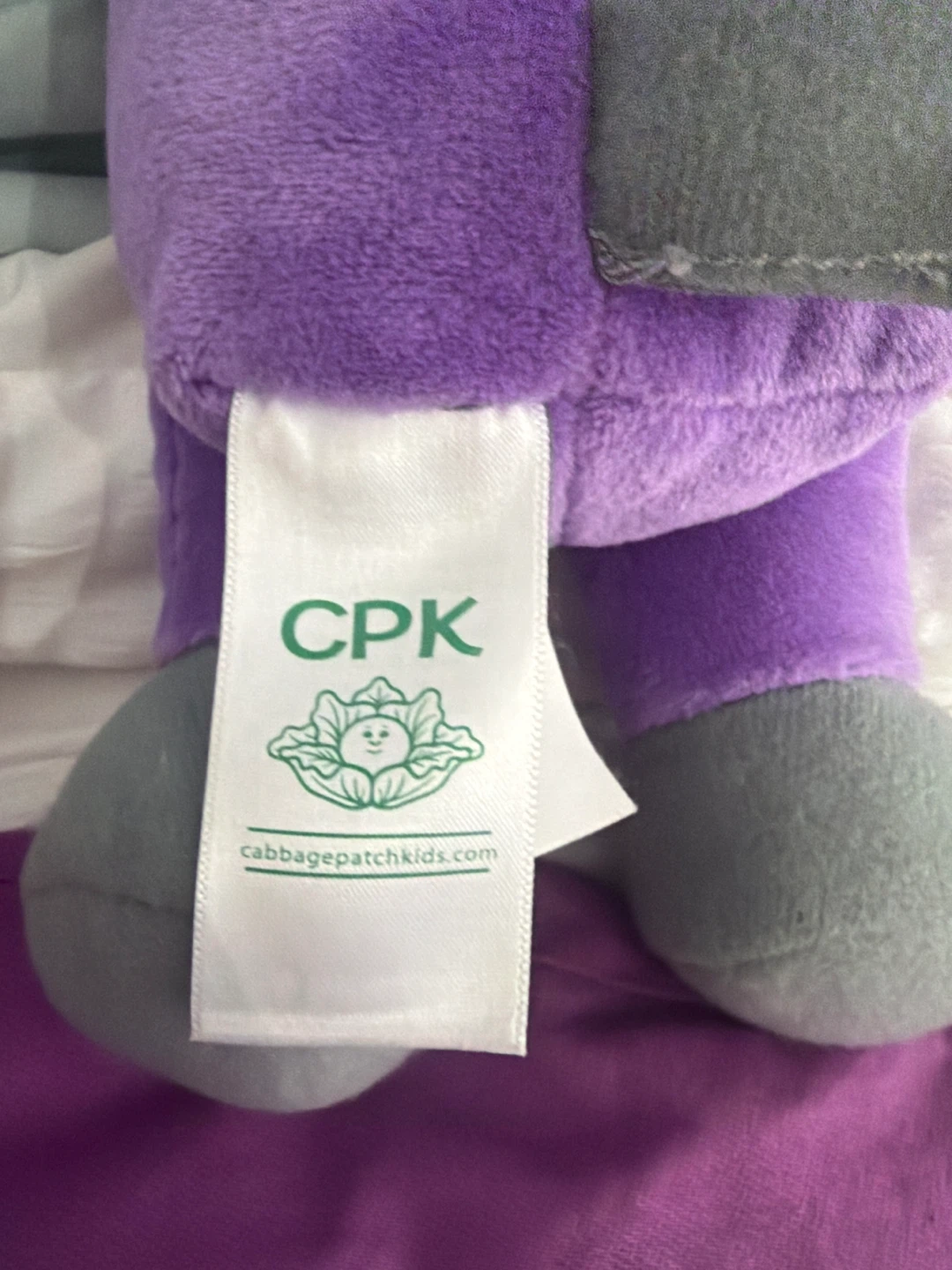Cabbage Patch Kids Purple Plush Toy - photo 3