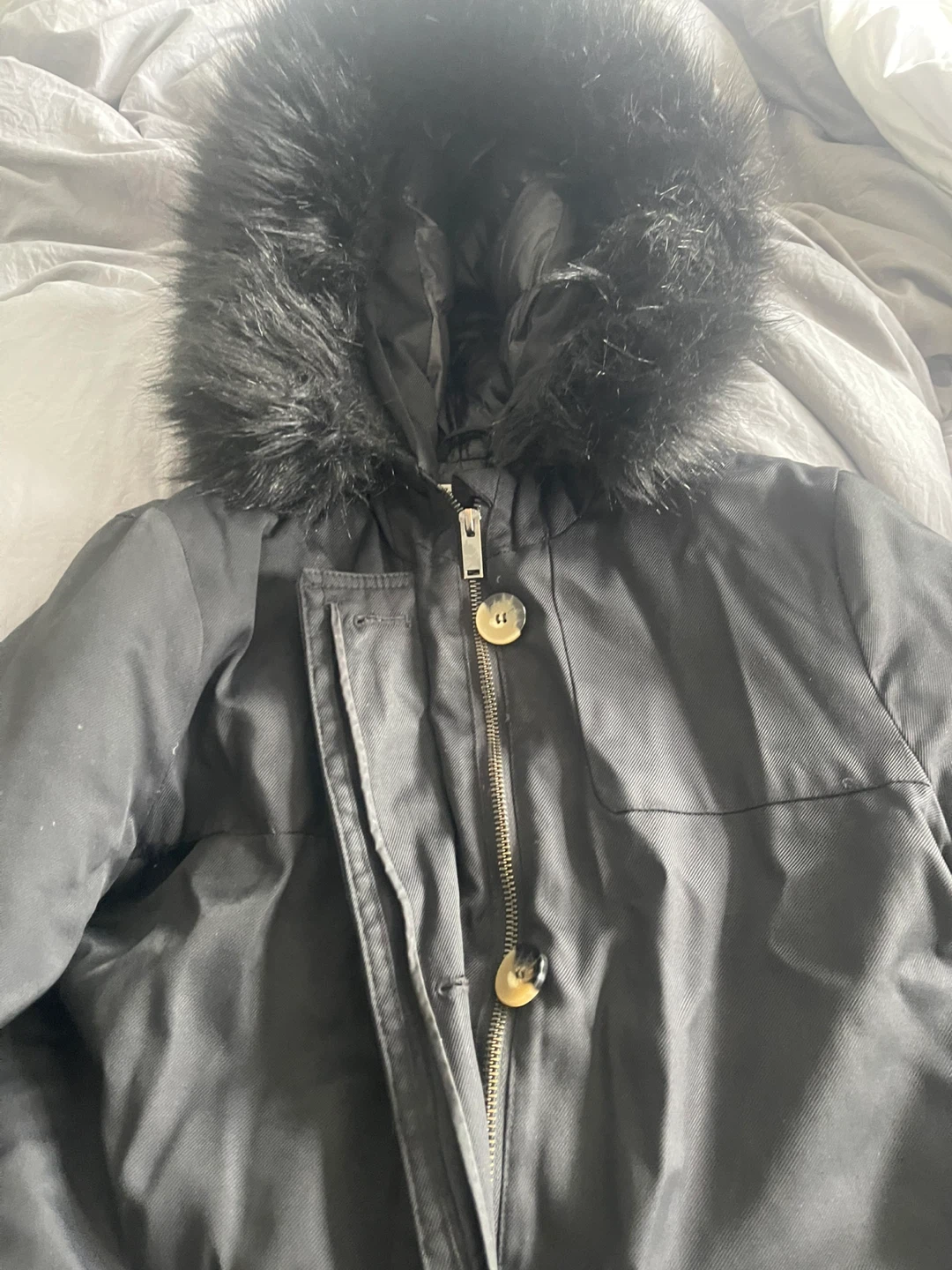 Black coat - photo 2