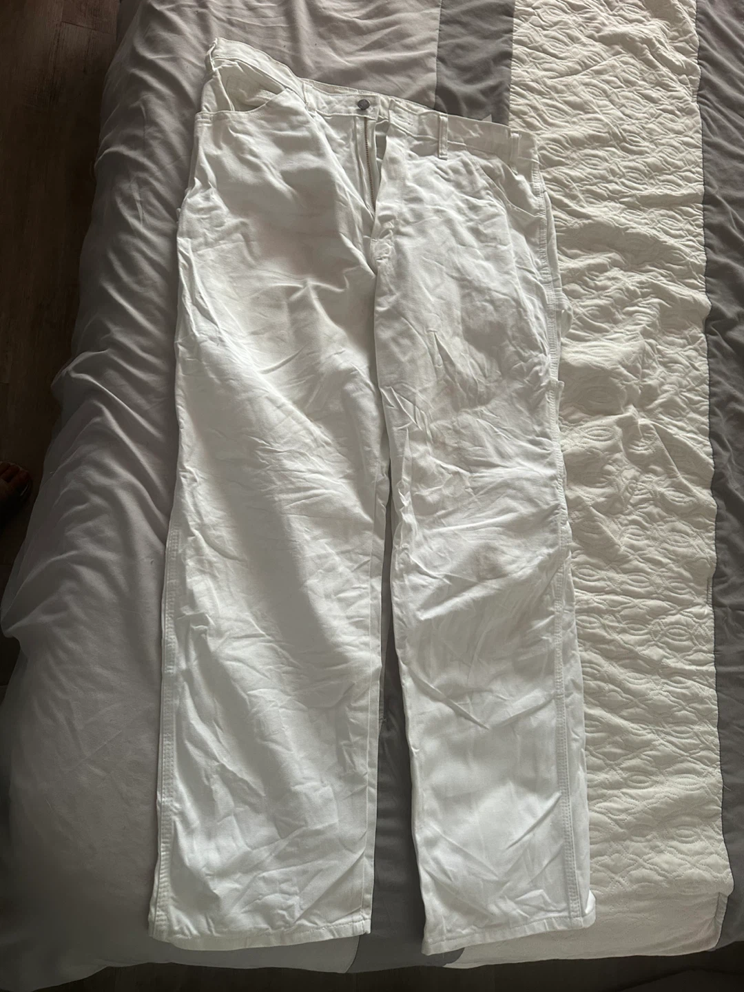 Dickies White Painter's Pants for Men- 36x30