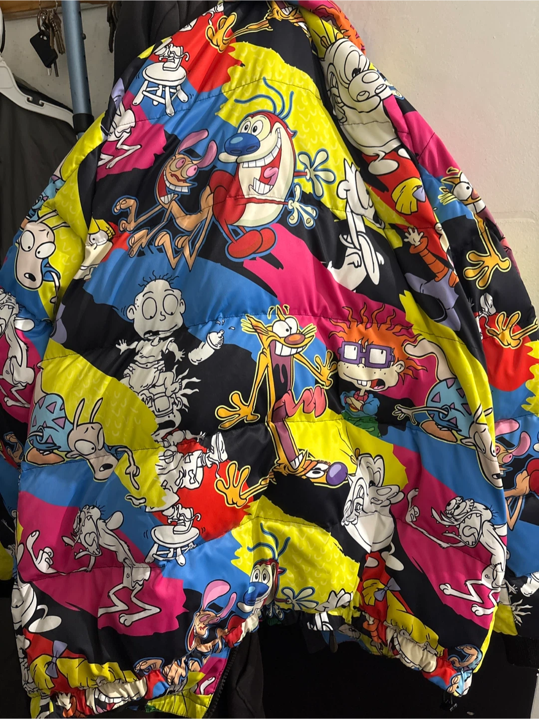 Nickelodeon All-Over Print Puffer Jacket - photo 2