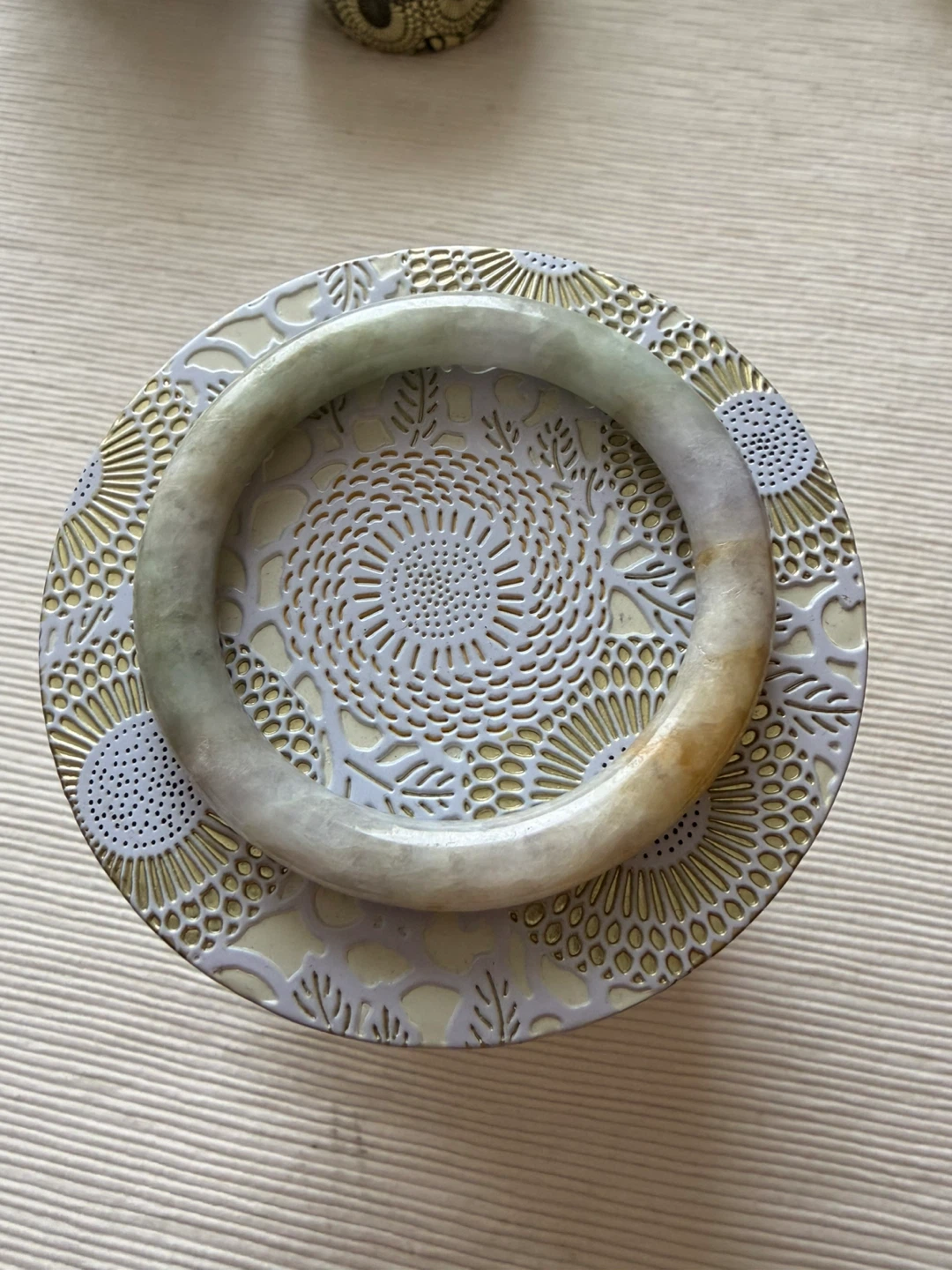 Natural Jade Bangle Bracelet