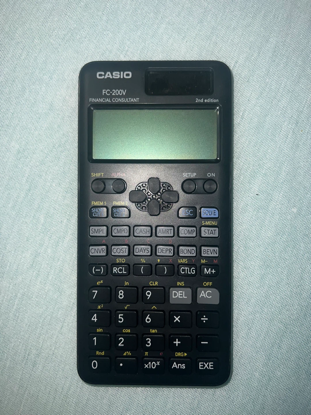 Casio FC-200V Financial Consultant Calculator 2nd Edition - photo 2