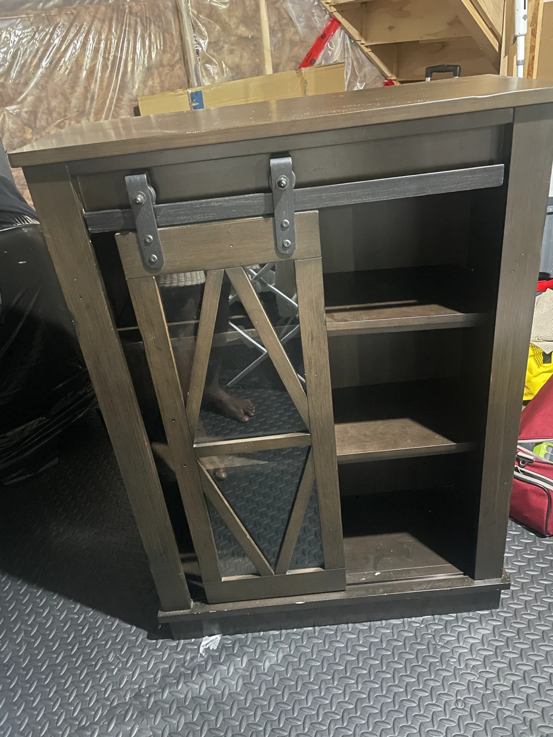 Sliding Barn Door Cabinet