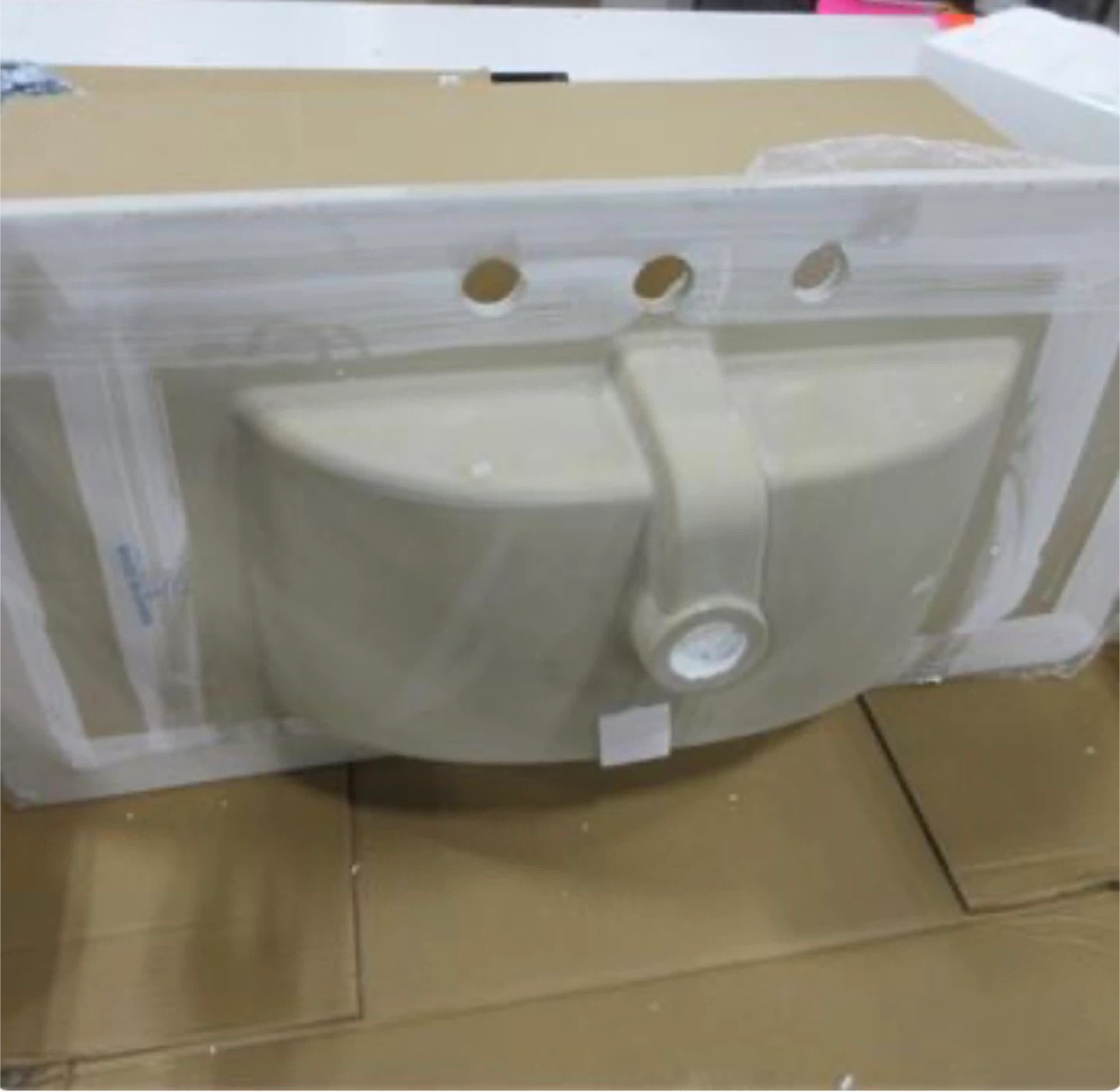 36" Bathroom Vanity Top with Sink and Faucet Set - photo 5