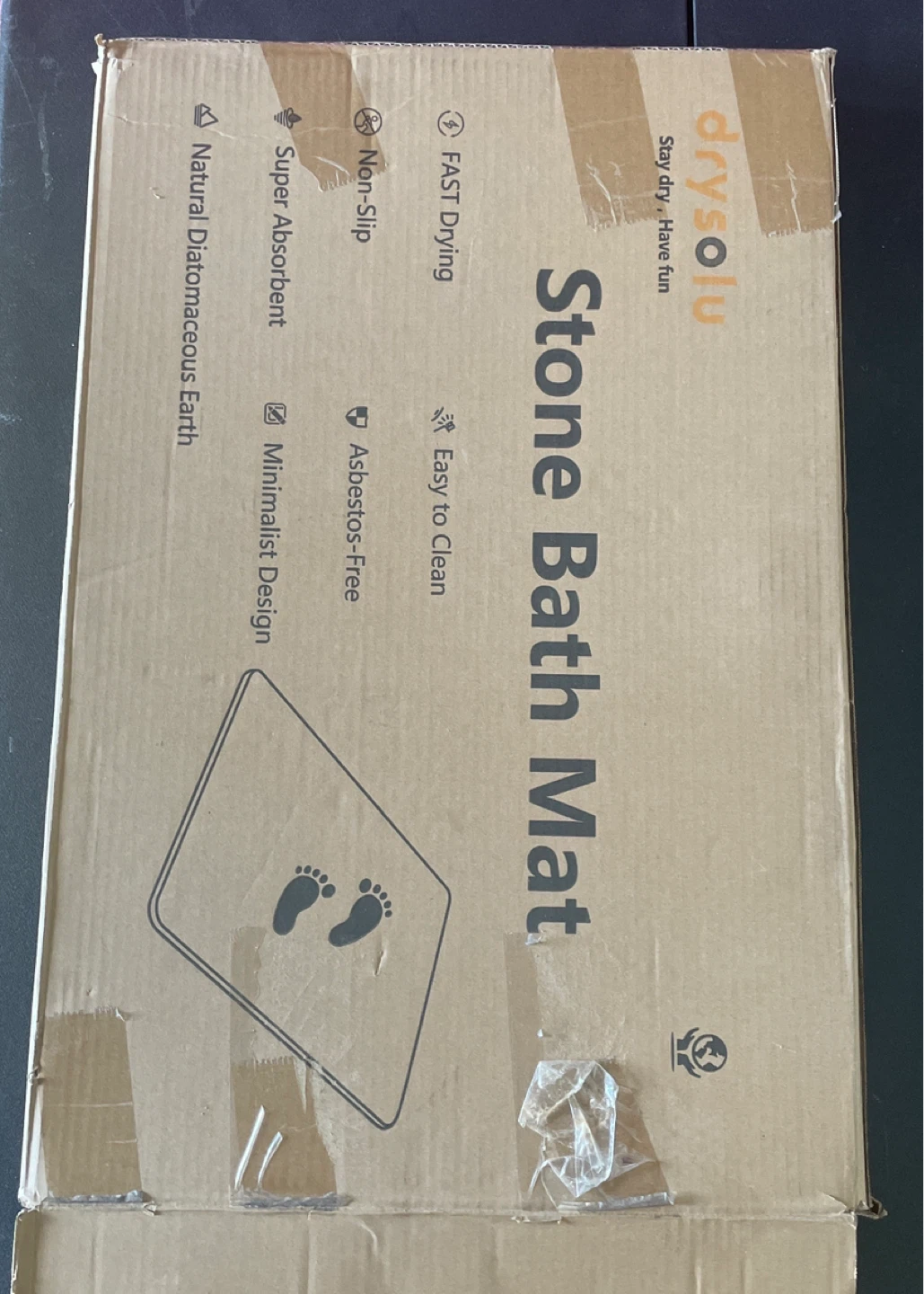 Brand New Stone Bath Mat – Fast Drying