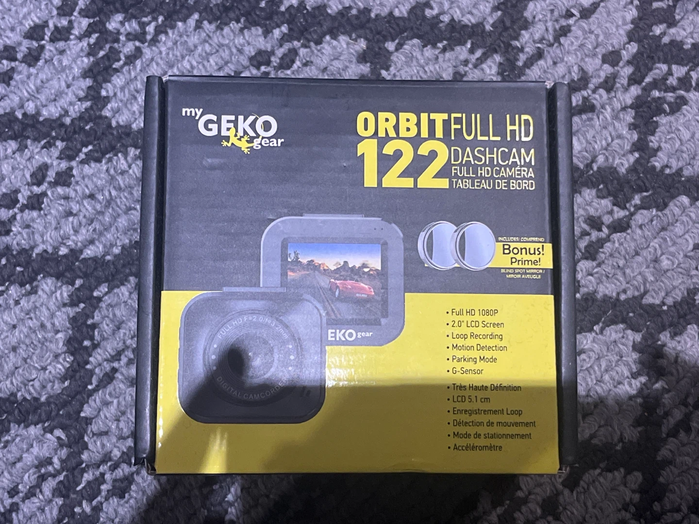 MOVING SALE ‼️ myGEKO gear ORBITFULL HD 122 Dashcam
