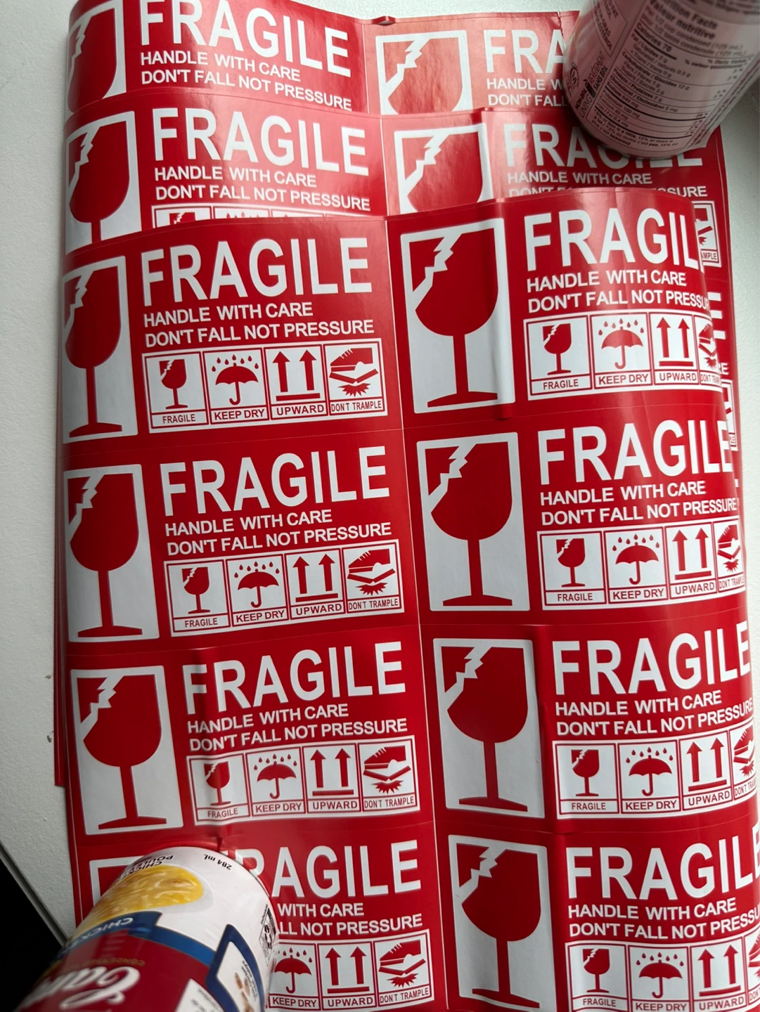 Fragile stickers - photo 2