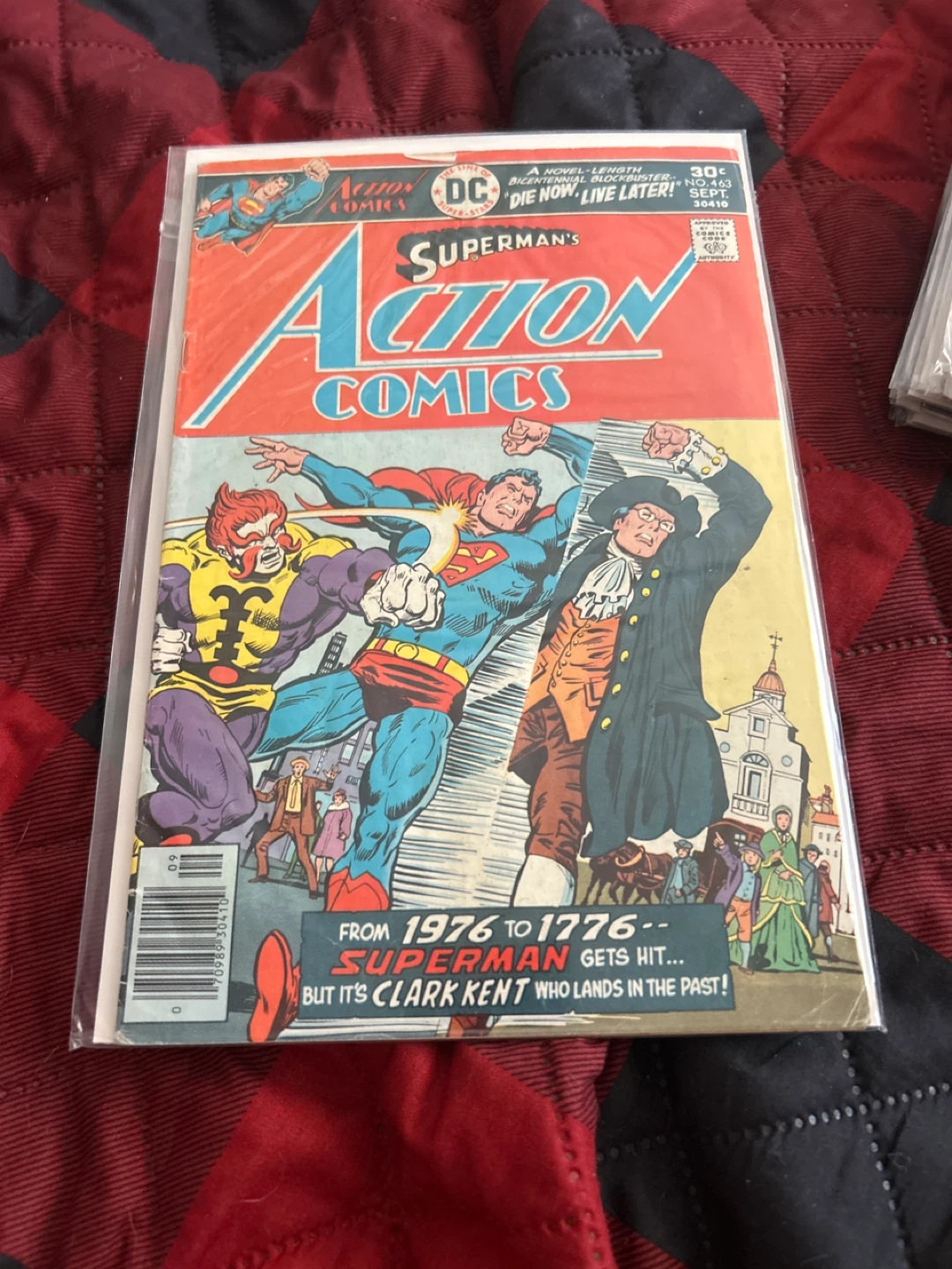 Superman's Action Comics #463
