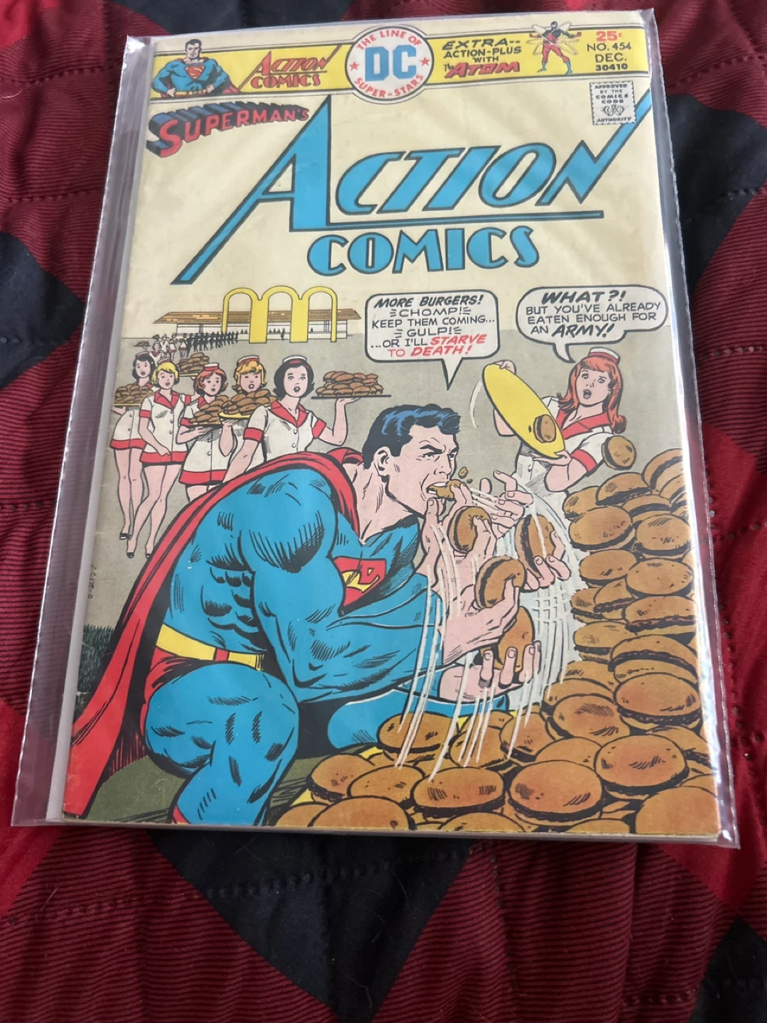 Action Comics #454 Superman Comic Book