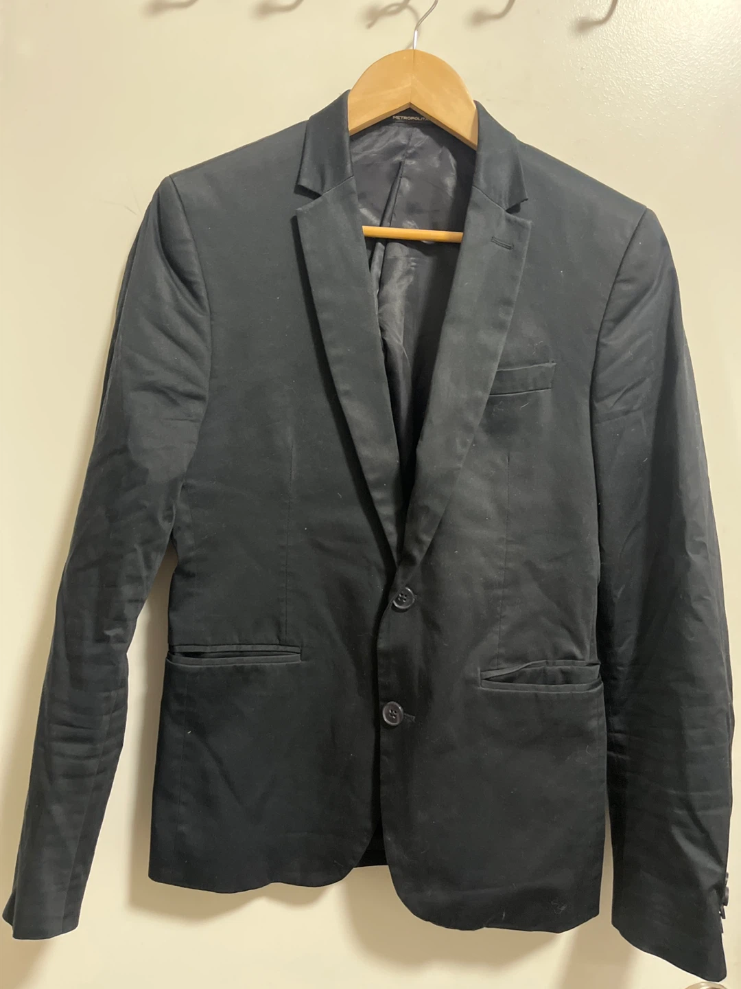 Mexx Metropolitan Tailored Slim Black Blazer