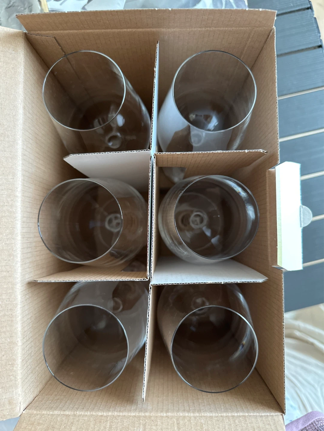 Crystal Bohemia White Wine Glasses - Set of 6 - photo 4