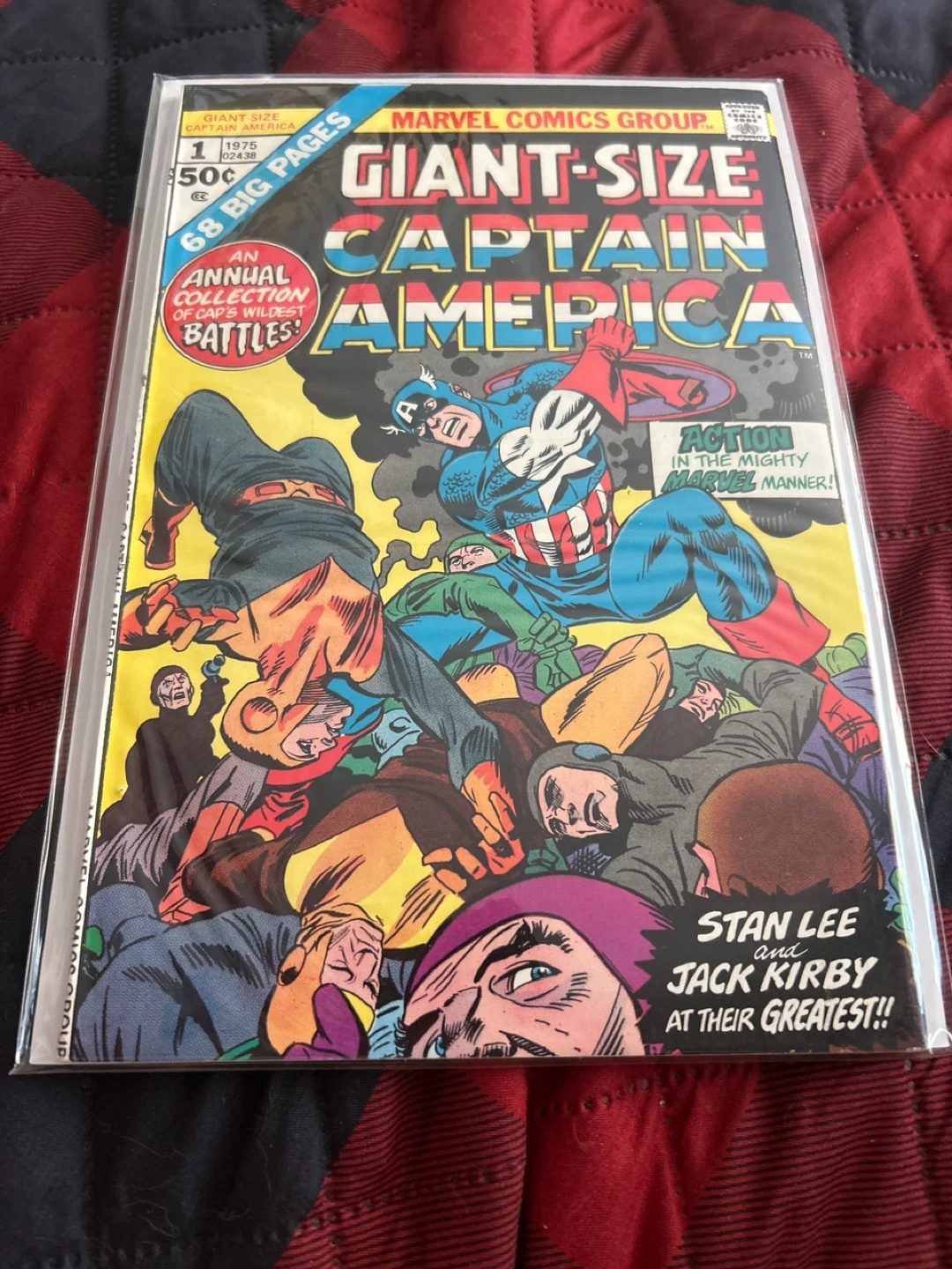 Giant-Size Captain America Comic #1 (1975)