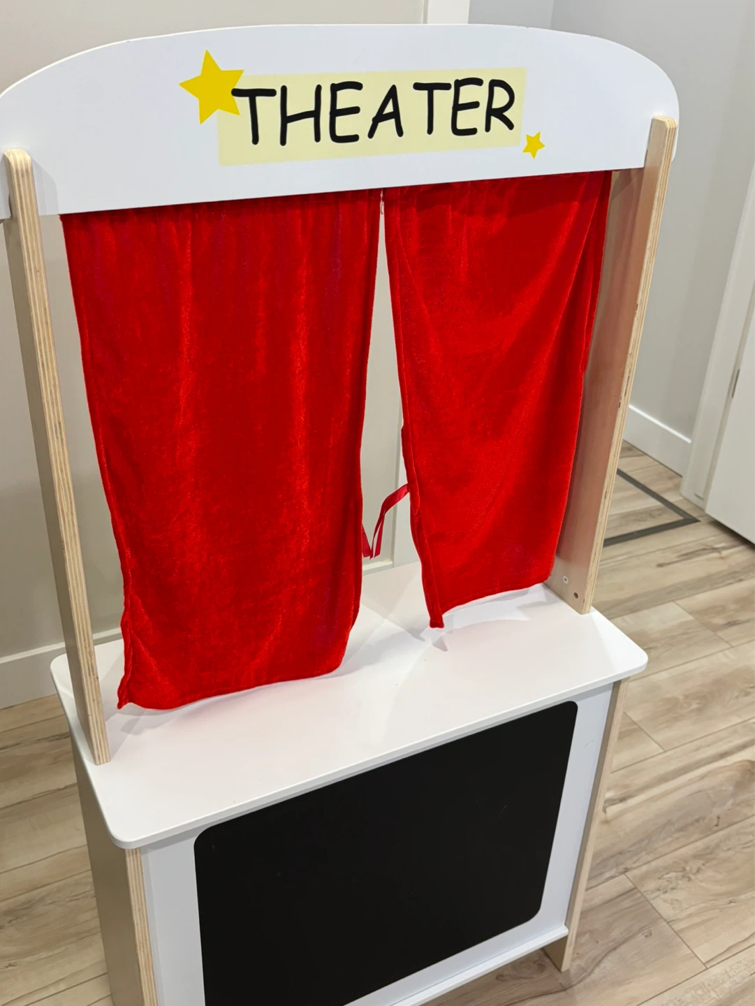 Wooden Puppet Theatre for Kids For Sale - photo 5
