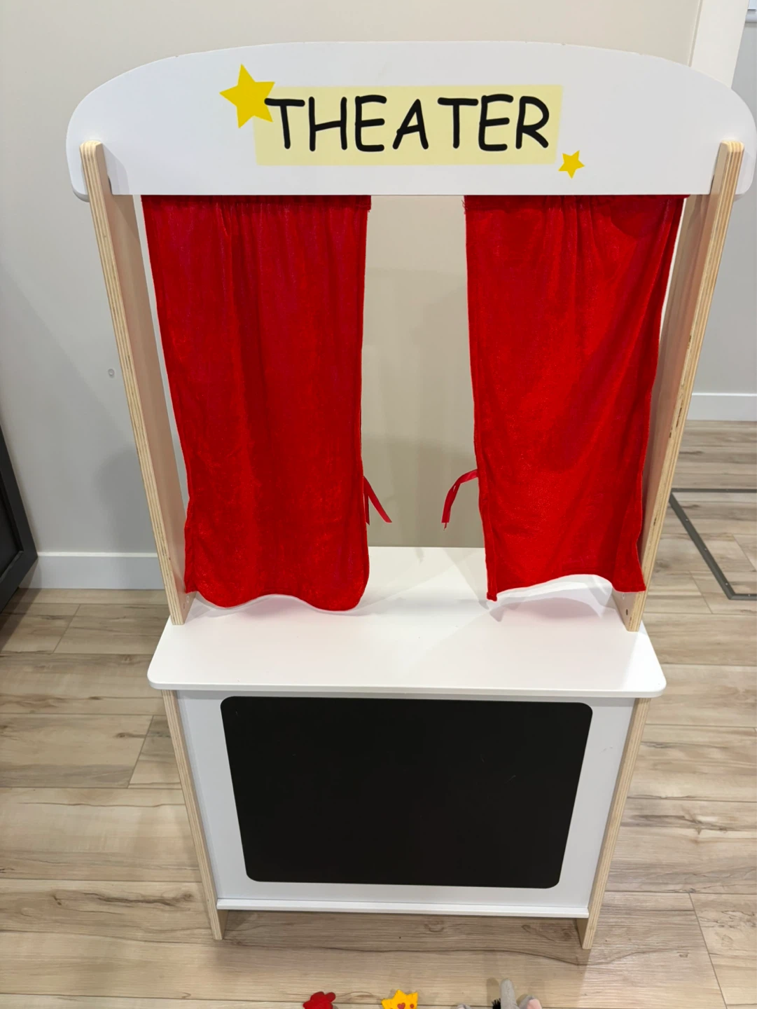 Wooden Puppet Theatre for Kids For Sale - photo 2