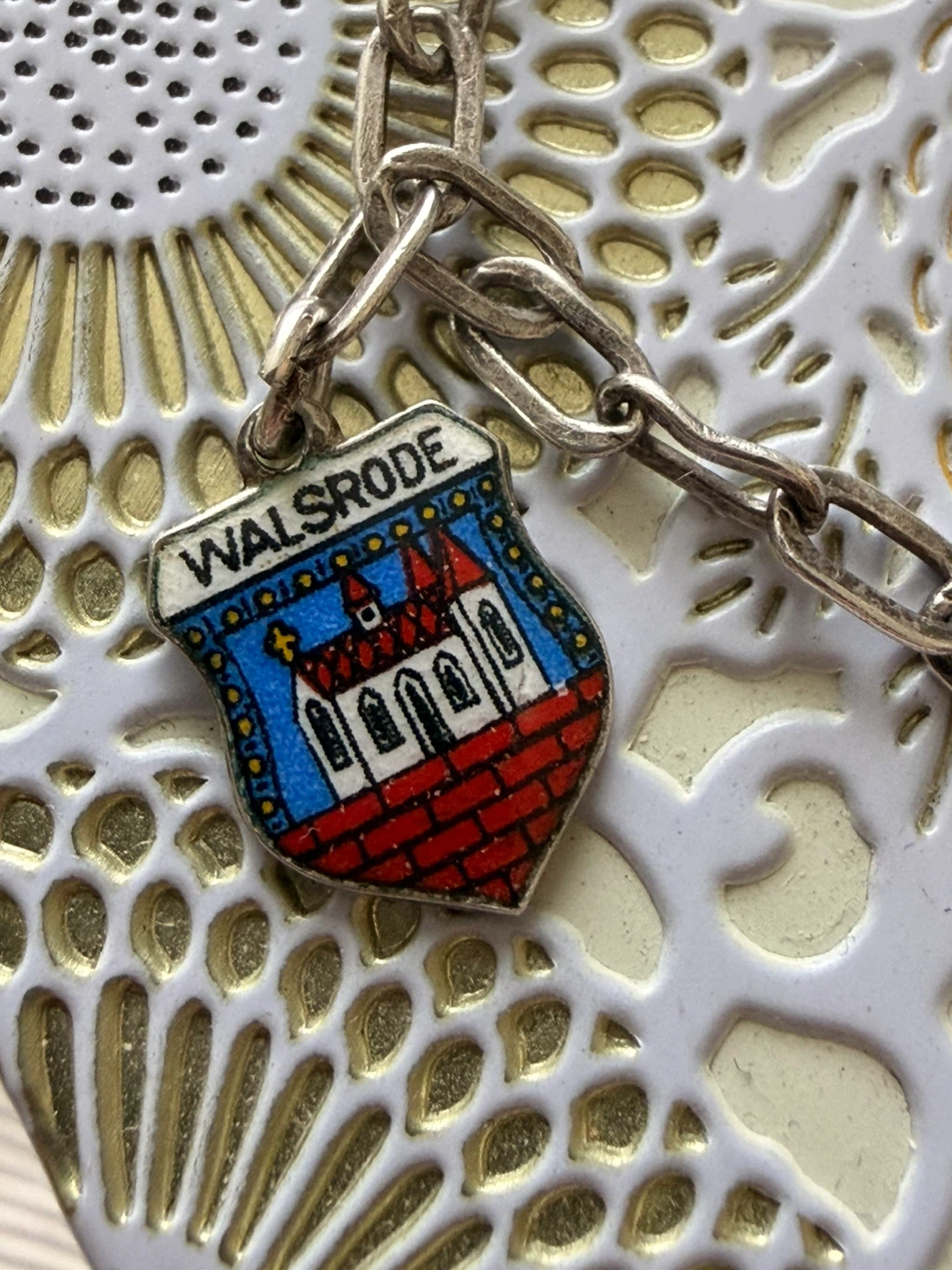 Silver Charm Bracelet - Walsrode, Lubeck, Nurburg-Ring - photo 2