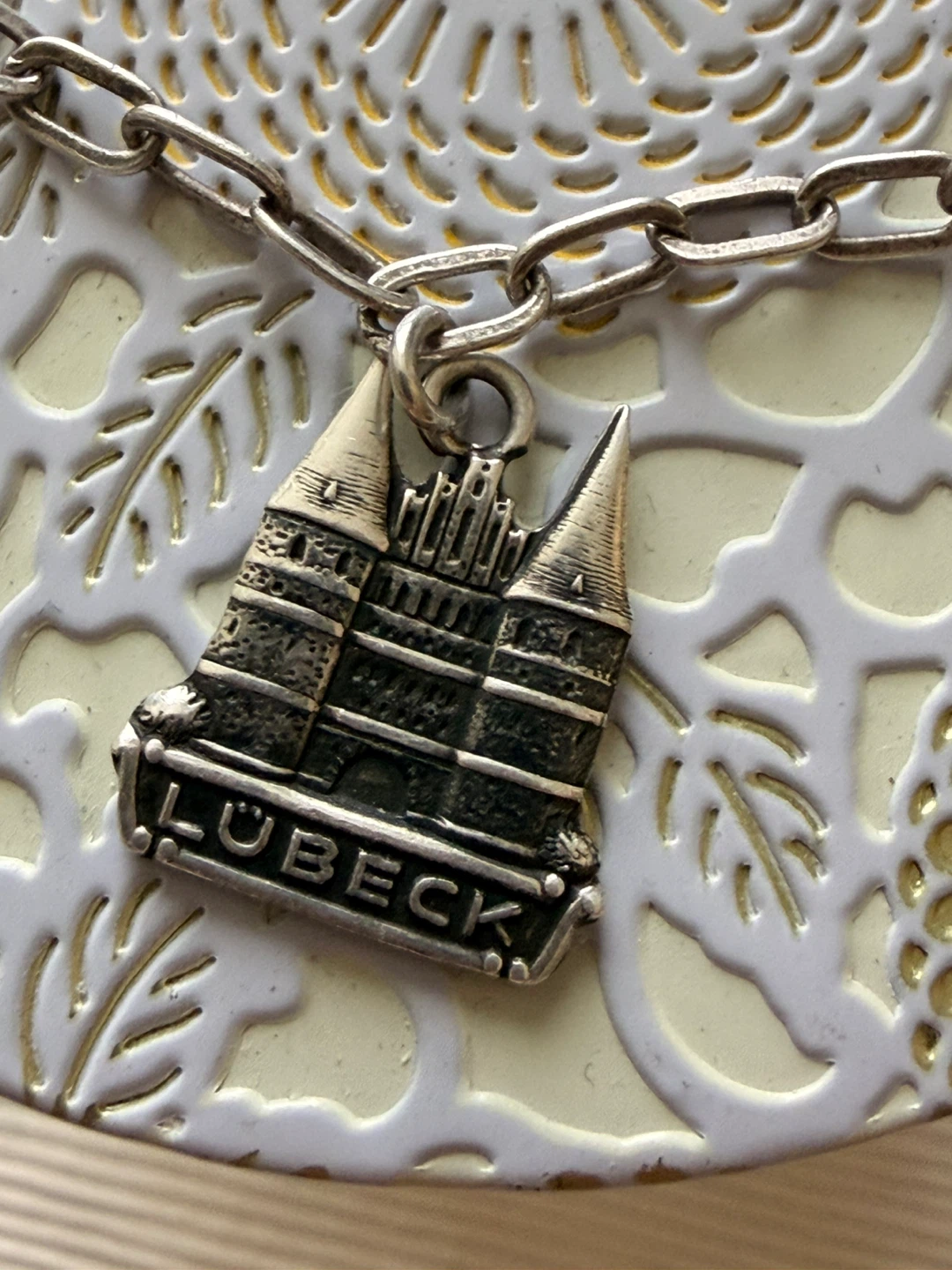 Silver Charm Bracelet - Walsrode, Lubeck, Nurburg-Ring - photo 3