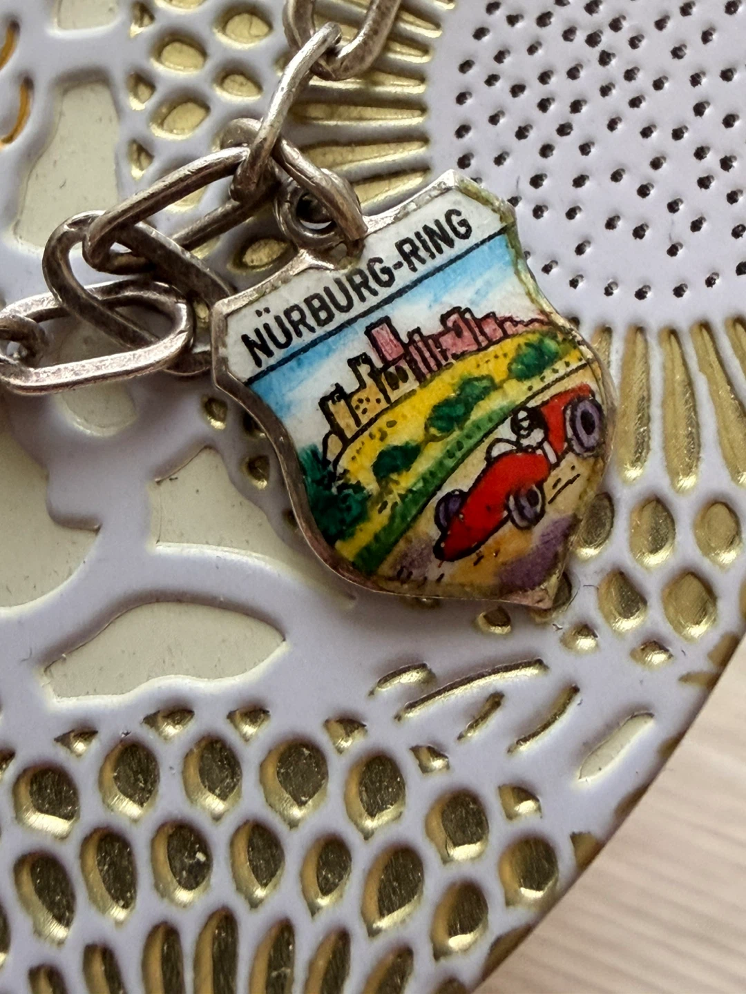 Silver Charm Bracelet - Walsrode, Lubeck, Nurburg-Ring - photo 4