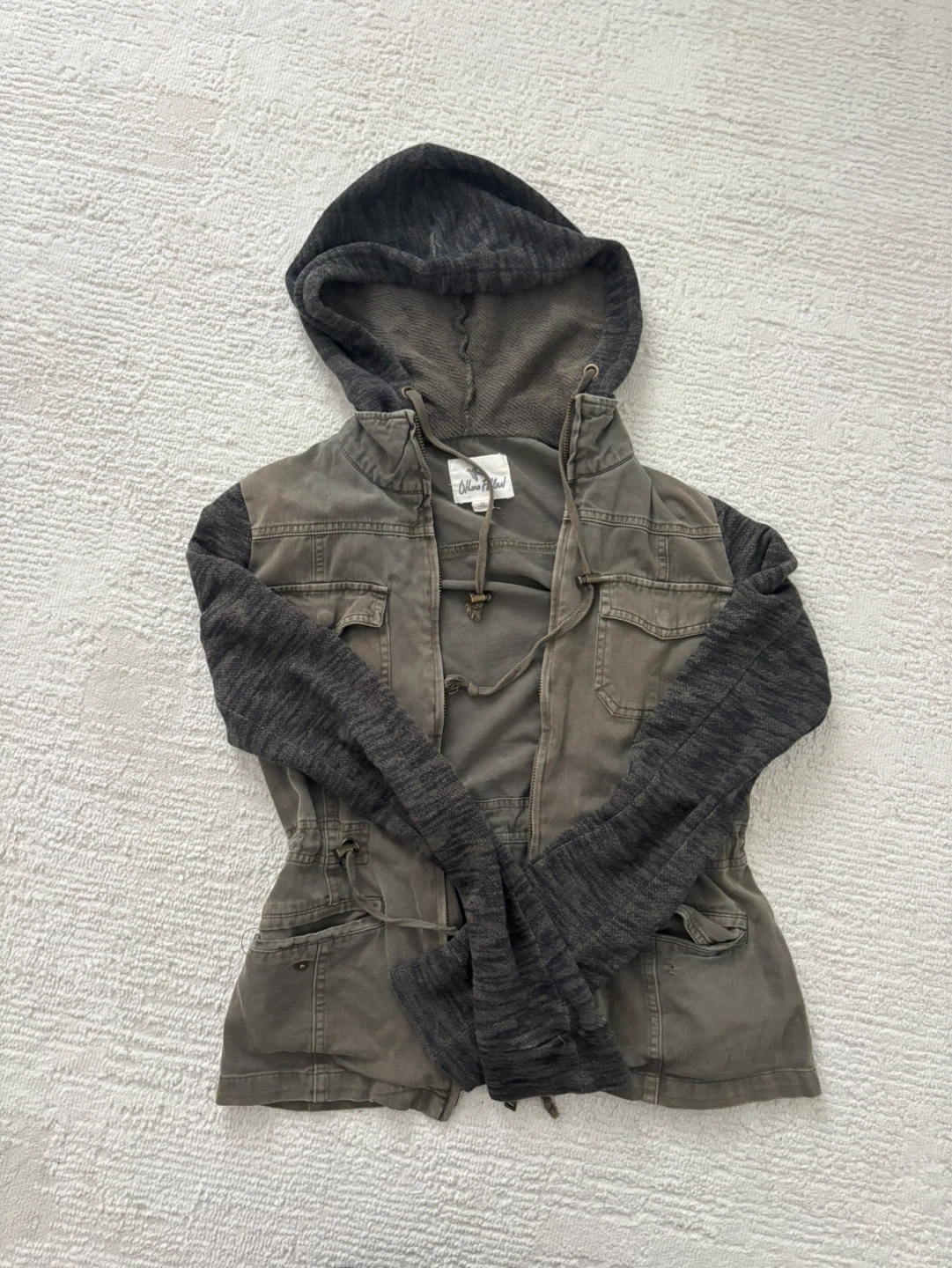 Willow & Thread Hooded Utility Jacket