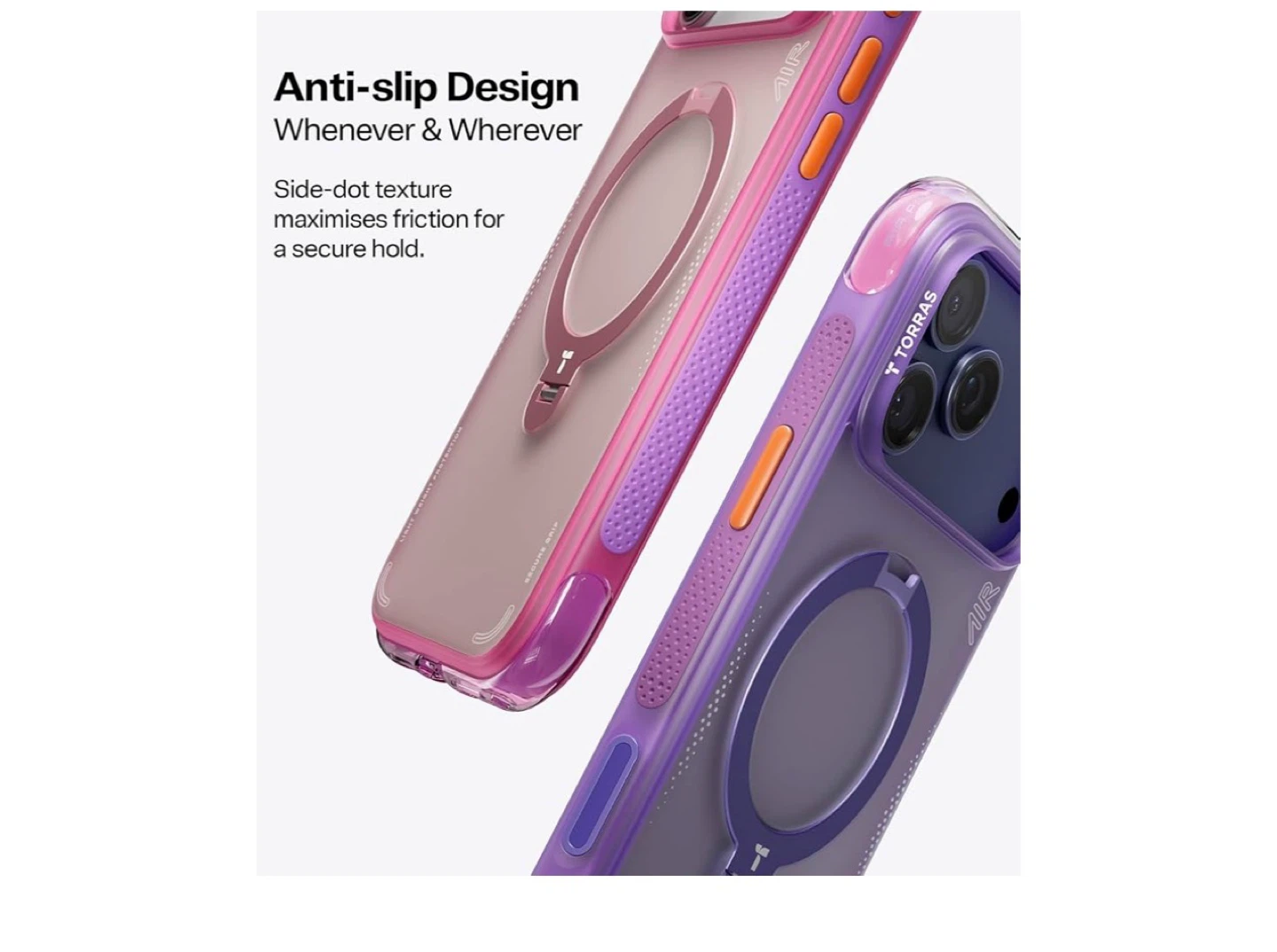 TORRAS Q3 AIR iPhone Case with Ring Stand - photo 3