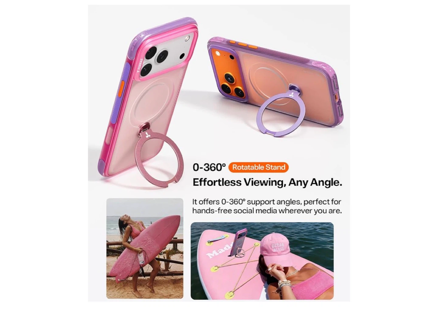 TORRAS Q3 AIR iPhone Case with Ring Stand - photo 5