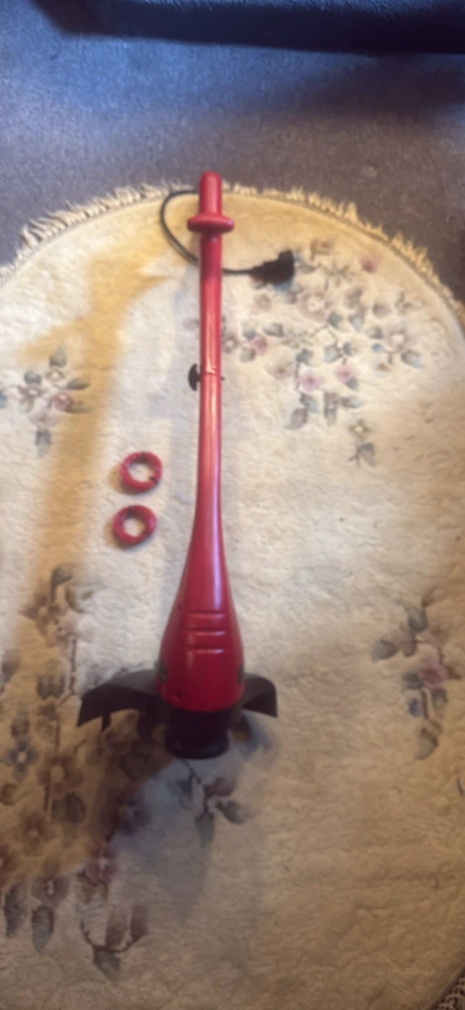 Red Electric String Trimmer
