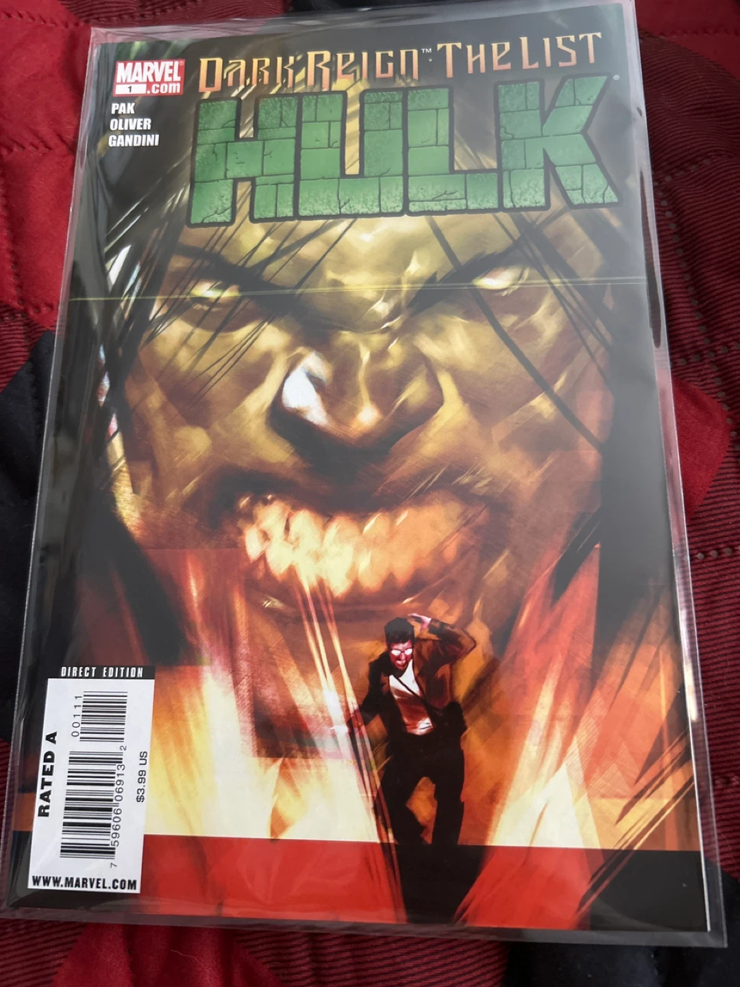 Marvel Dark Reign The List Hulk #1 Comic Book