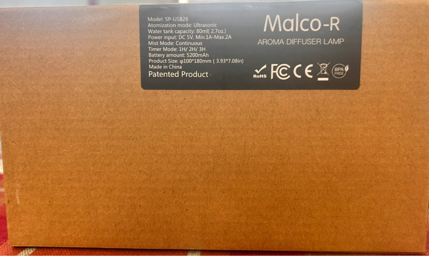 SOiCARE Malco-R Aroma Diffuser Lamp - photo 2