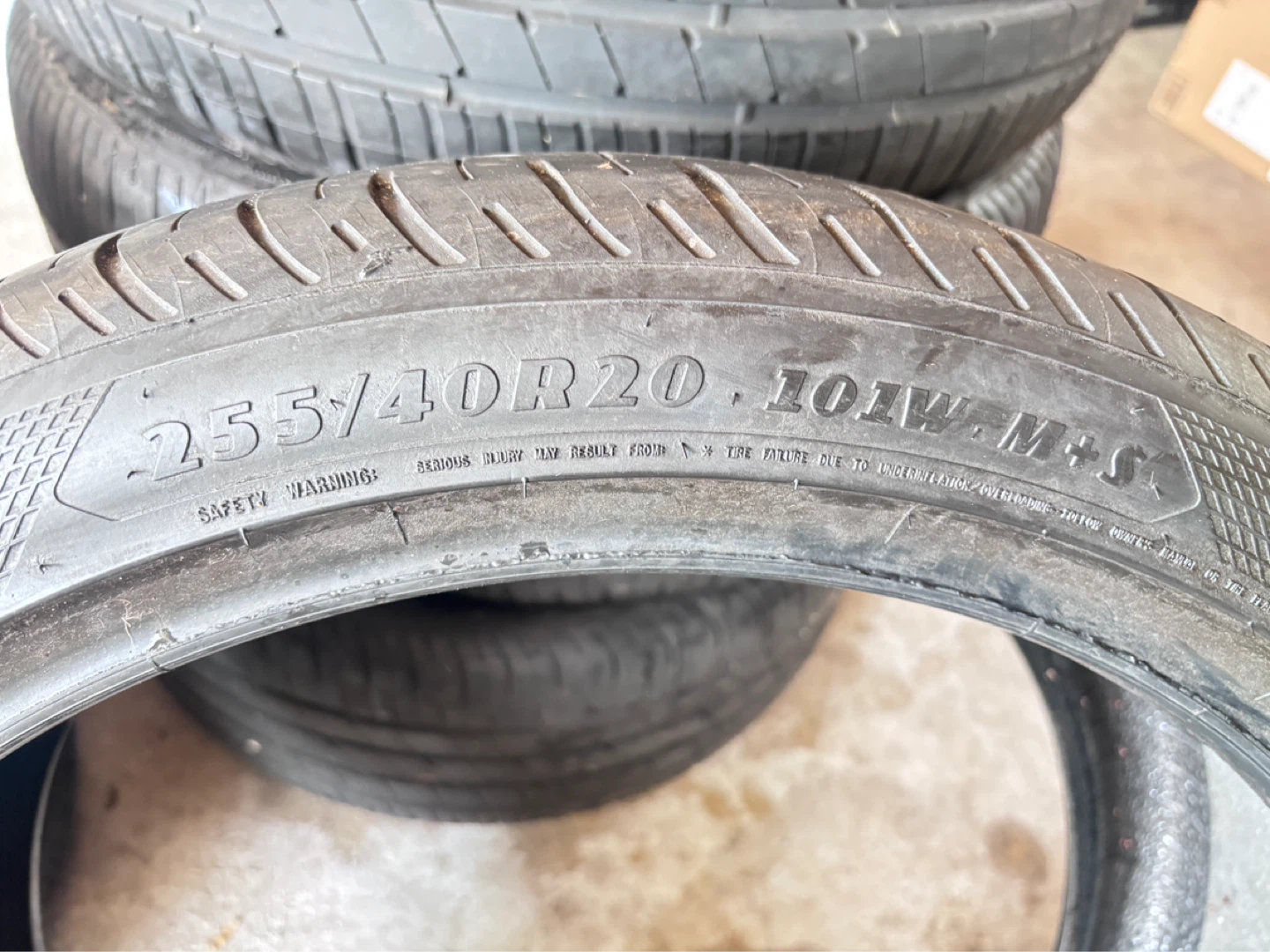 Goodyear Eagle Sport All-Season 255/40R20 101W M+S Tires - photo 5