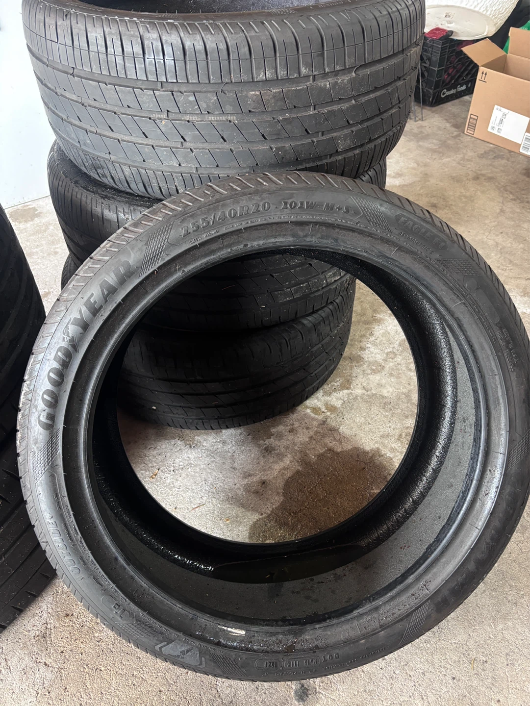 Goodyear Eagle Sport All-Season 255/40R20 101W M+S Tires - photo 2