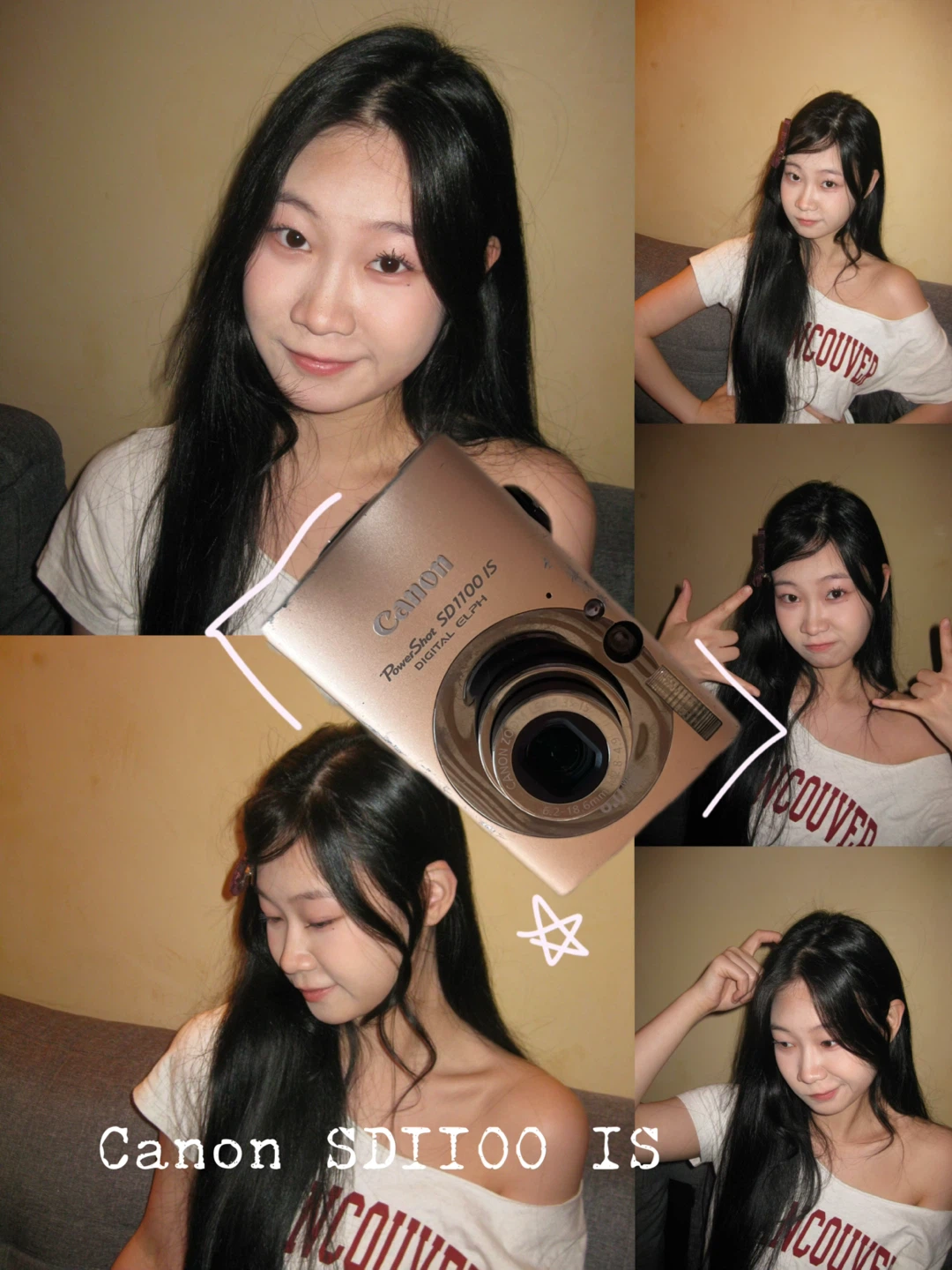 Canon PowerShot SD1100 IS Digital ELPH Camera - Rose Gold - photo 2