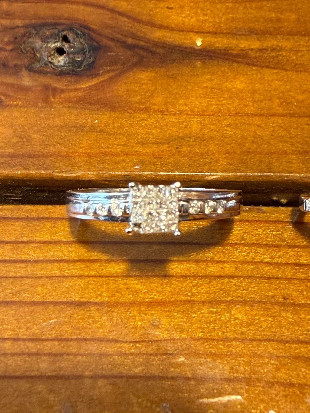 14K Diamond Ring
