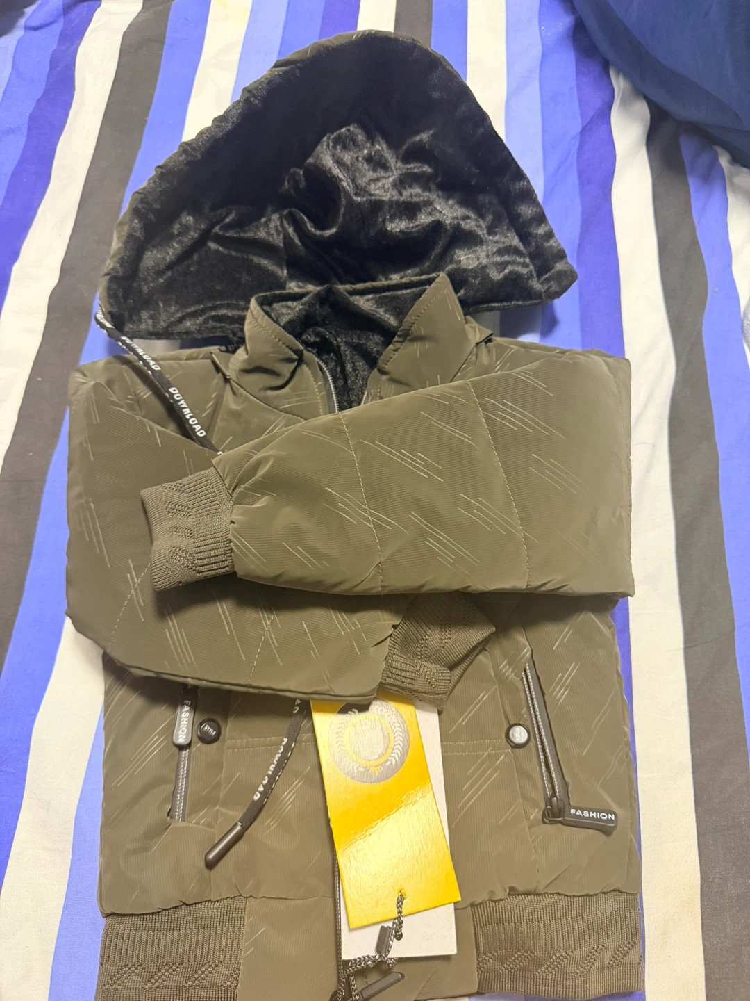 Kids' Hooded Jacket with Fur Lining - photo 3