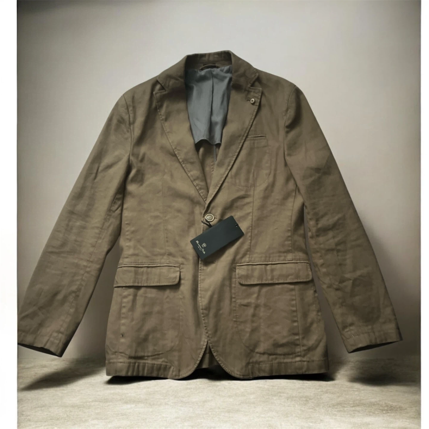 Massimo Dutti Men's Blazer Jacket - Brown - photo 3
